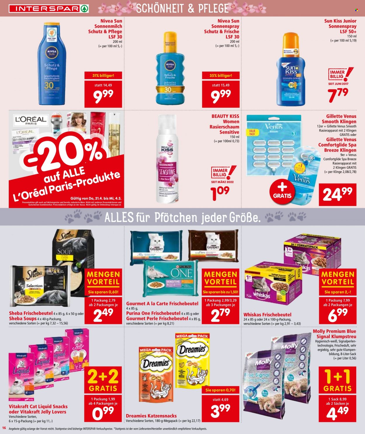 Angebote INTERSPAR - 21.4.2022 - 4.5.2022. Seite 16