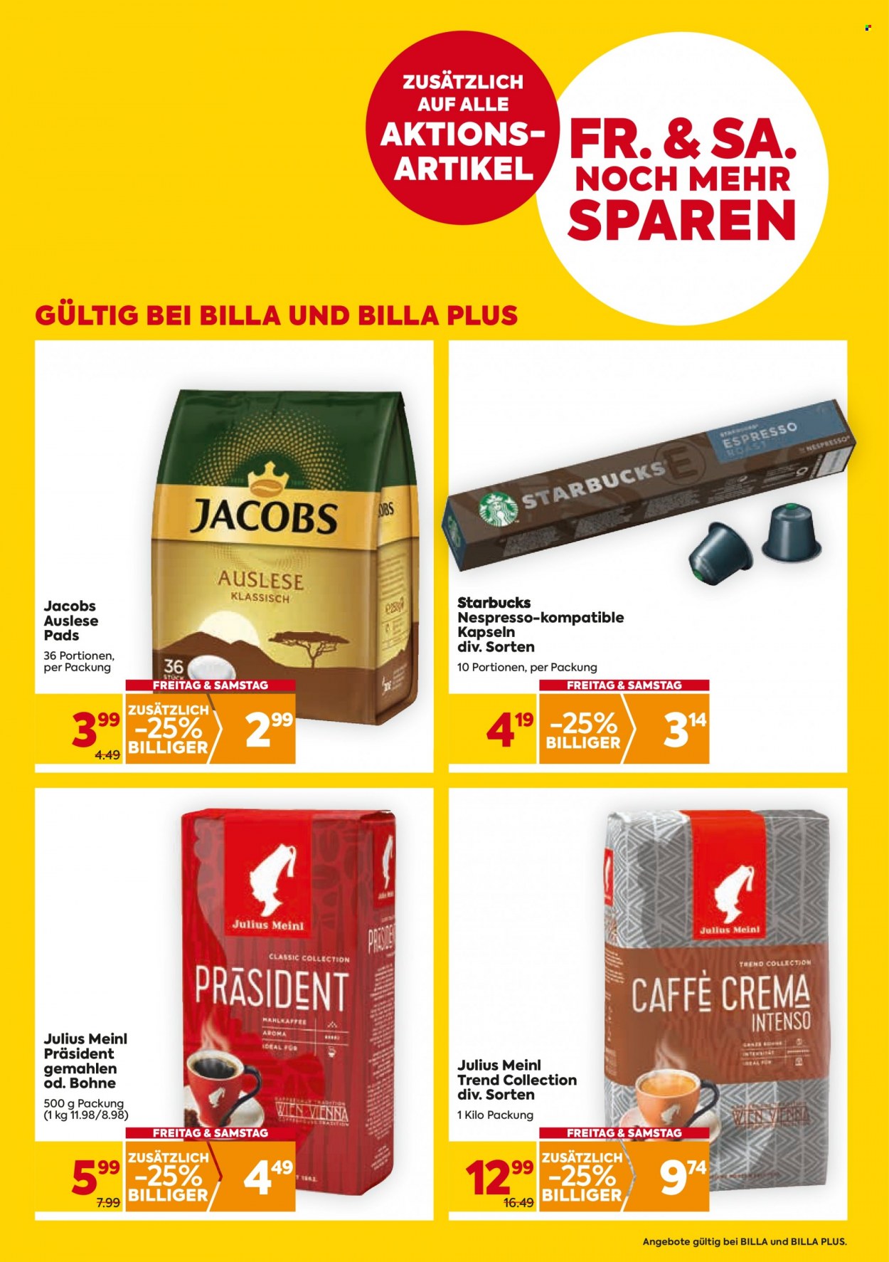 Angebote Billa - 21.4.2022 - 27.4.2022. Seite 3