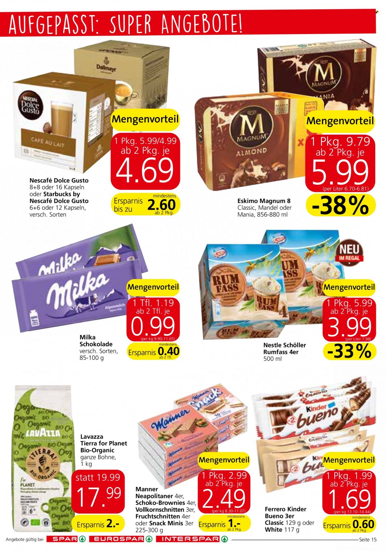 Angebote EUROSPAR - 21.4.2022 - 4.5.2022. Seite 15