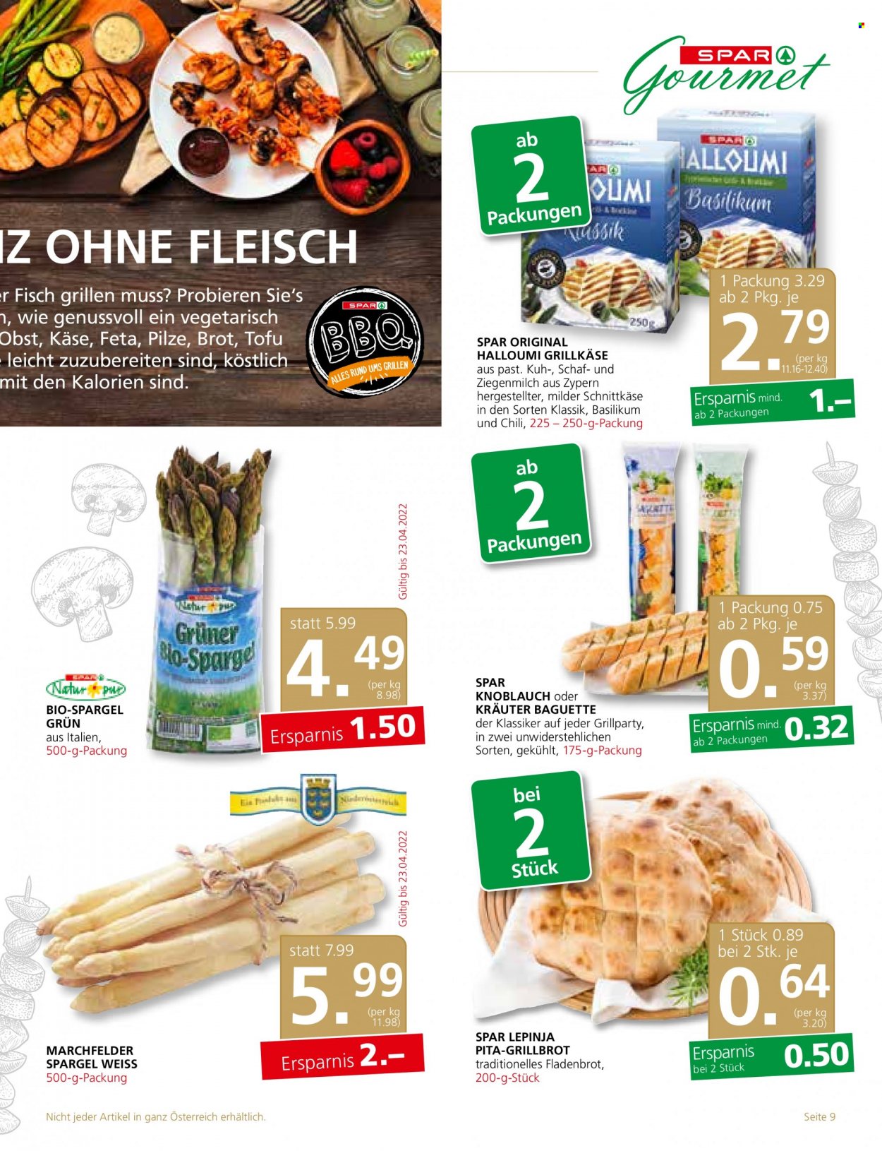 Angebote SPAR - 21.4.2022 - 4.5.2022. Seite 9