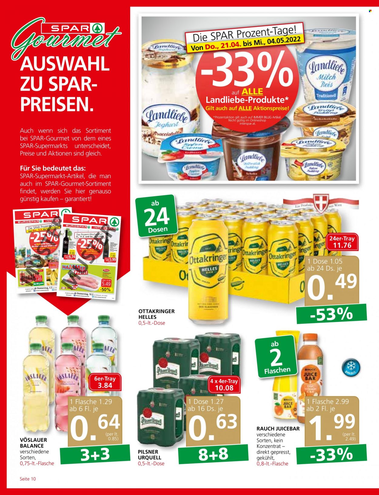 Angebote SPAR - 21.4.2022 - 4.5.2022. Seite 10