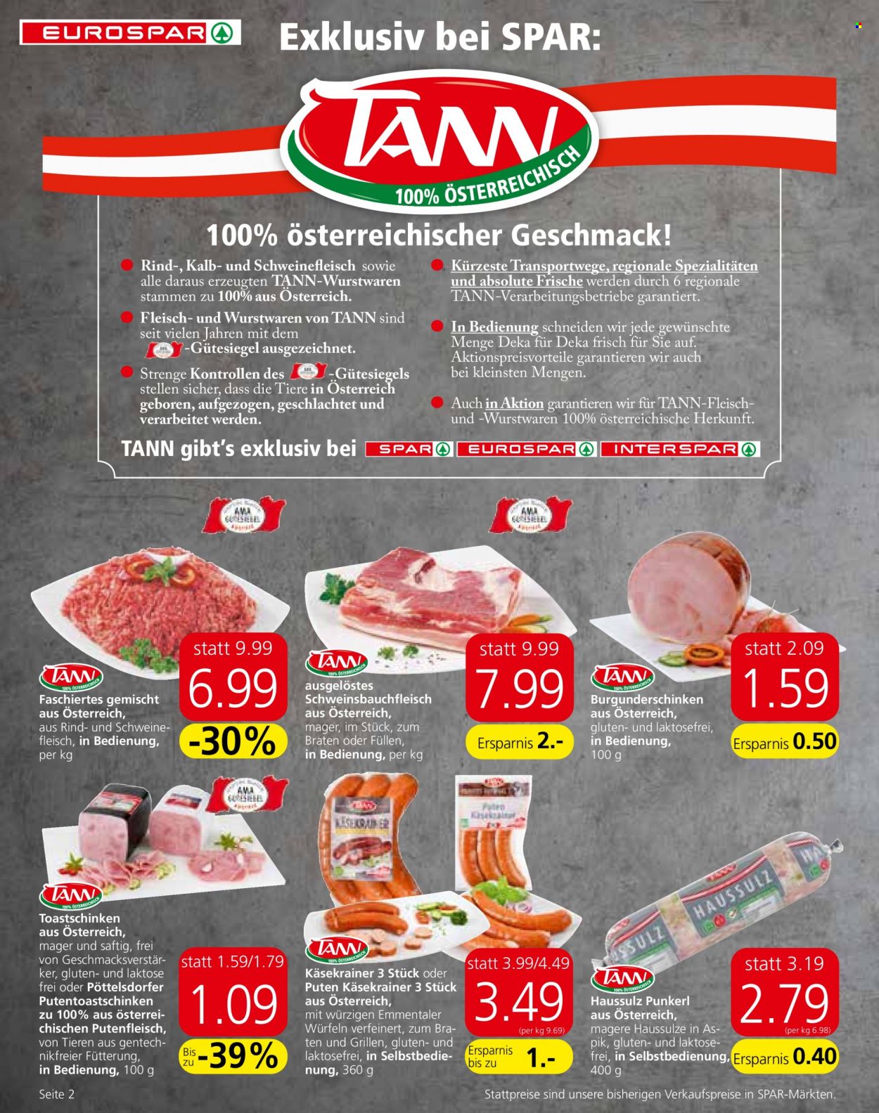 Angebote EUROSPAR - 21.4.2022 - 4.5.2022. Seite 2