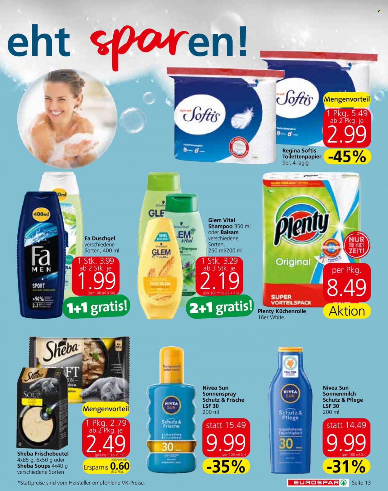 Angebote EUROSPAR - 21.4.2022 - 4.5.2022. Seite 13