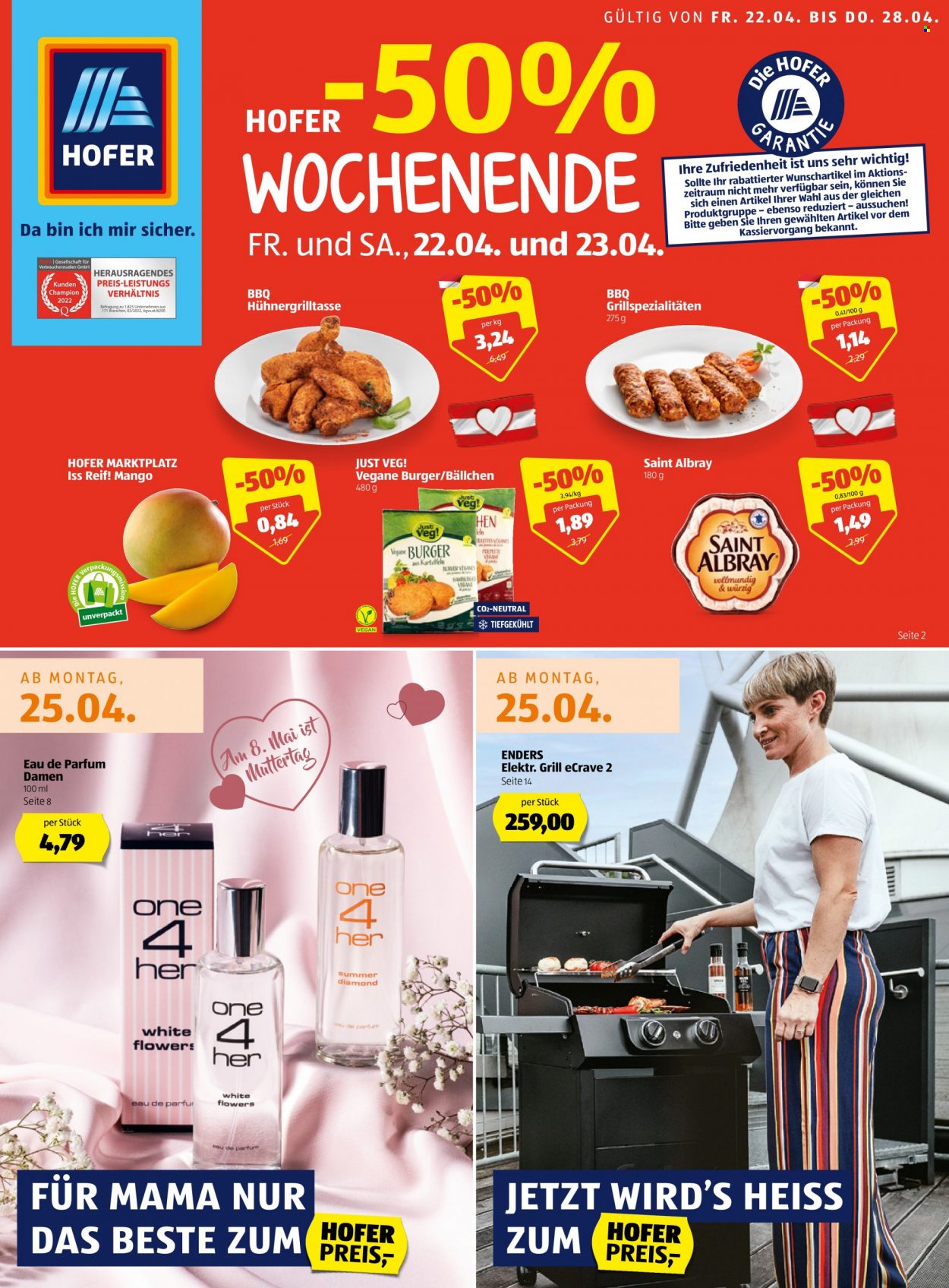 Angebote Hofer - 22.4.2022 - 28.4.2022. Seite 1