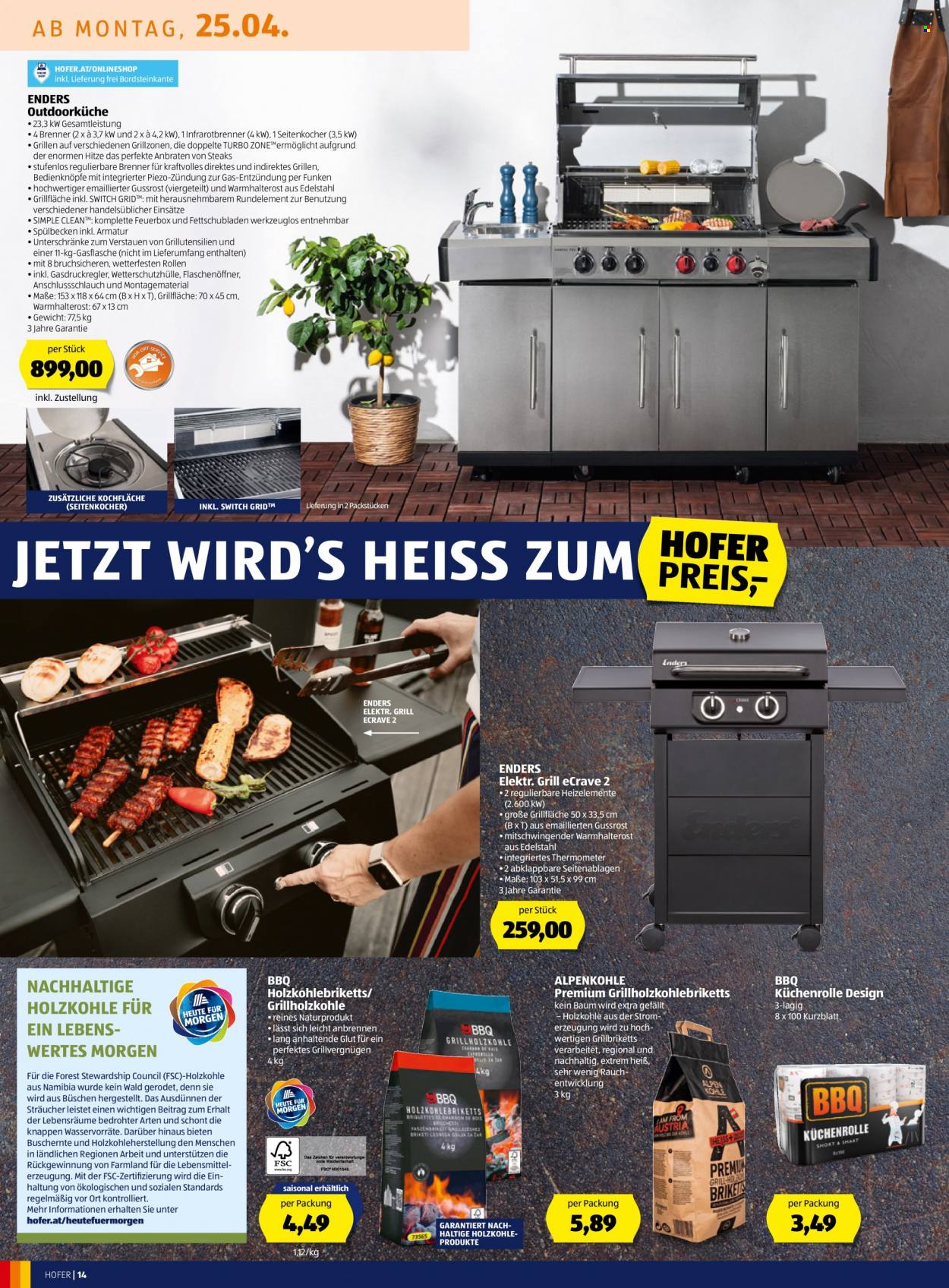 Angebote Hofer - 22.4.2022 - 28.4.2022. Seite 14