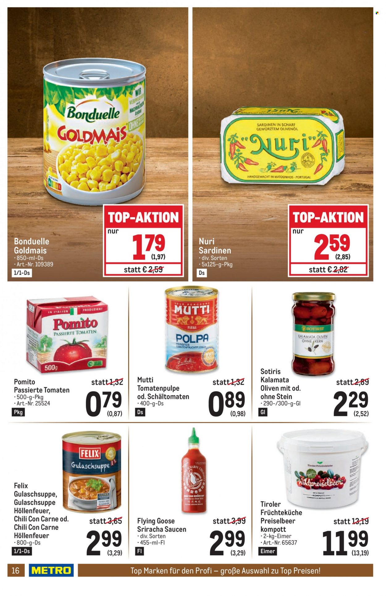 Angebote Metro - 28.4.2022 - 11.5.2022. Seite 16