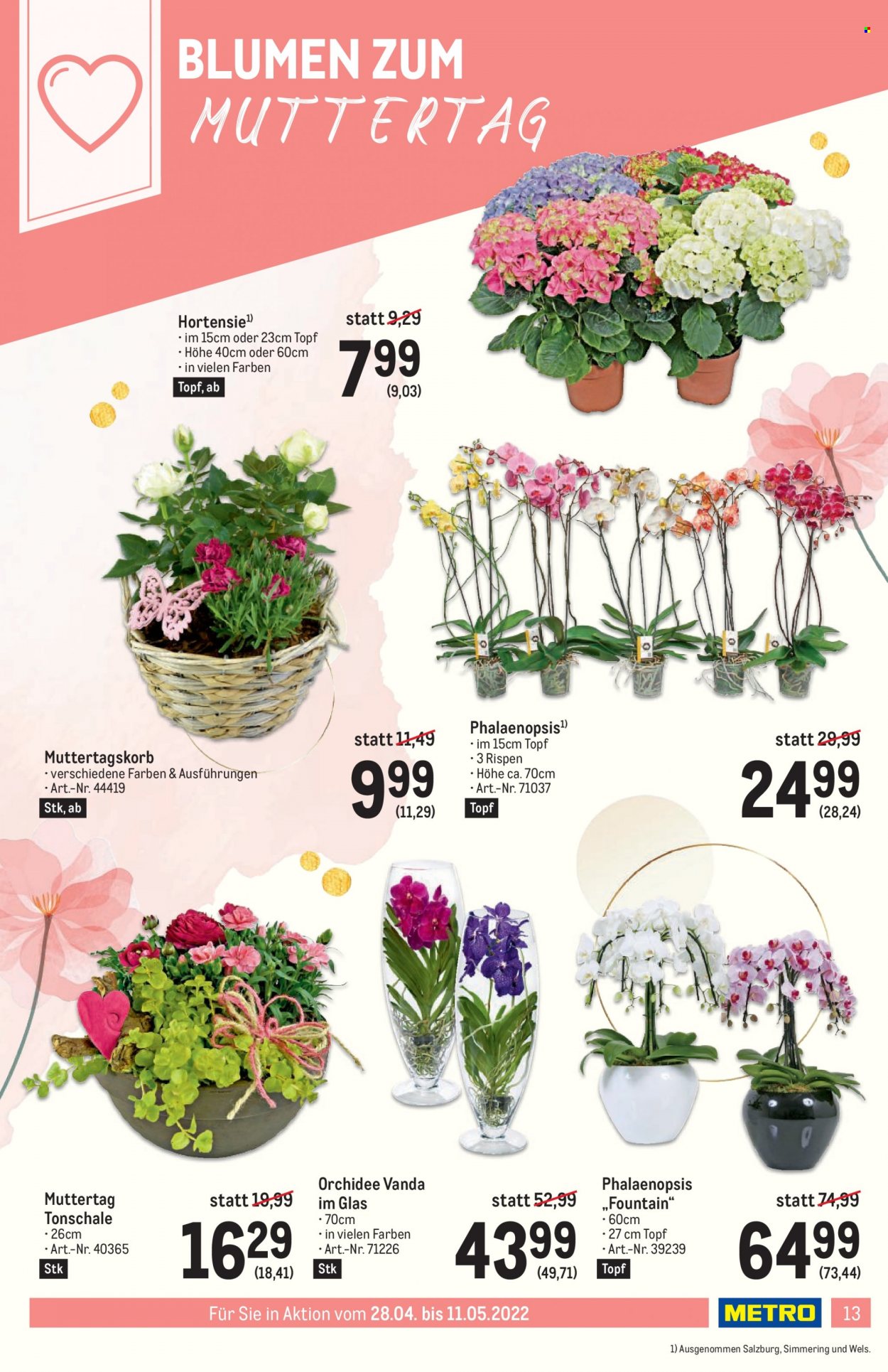 Angebote Metro - 28.4.2022 - 11.5.2022. Seite 13