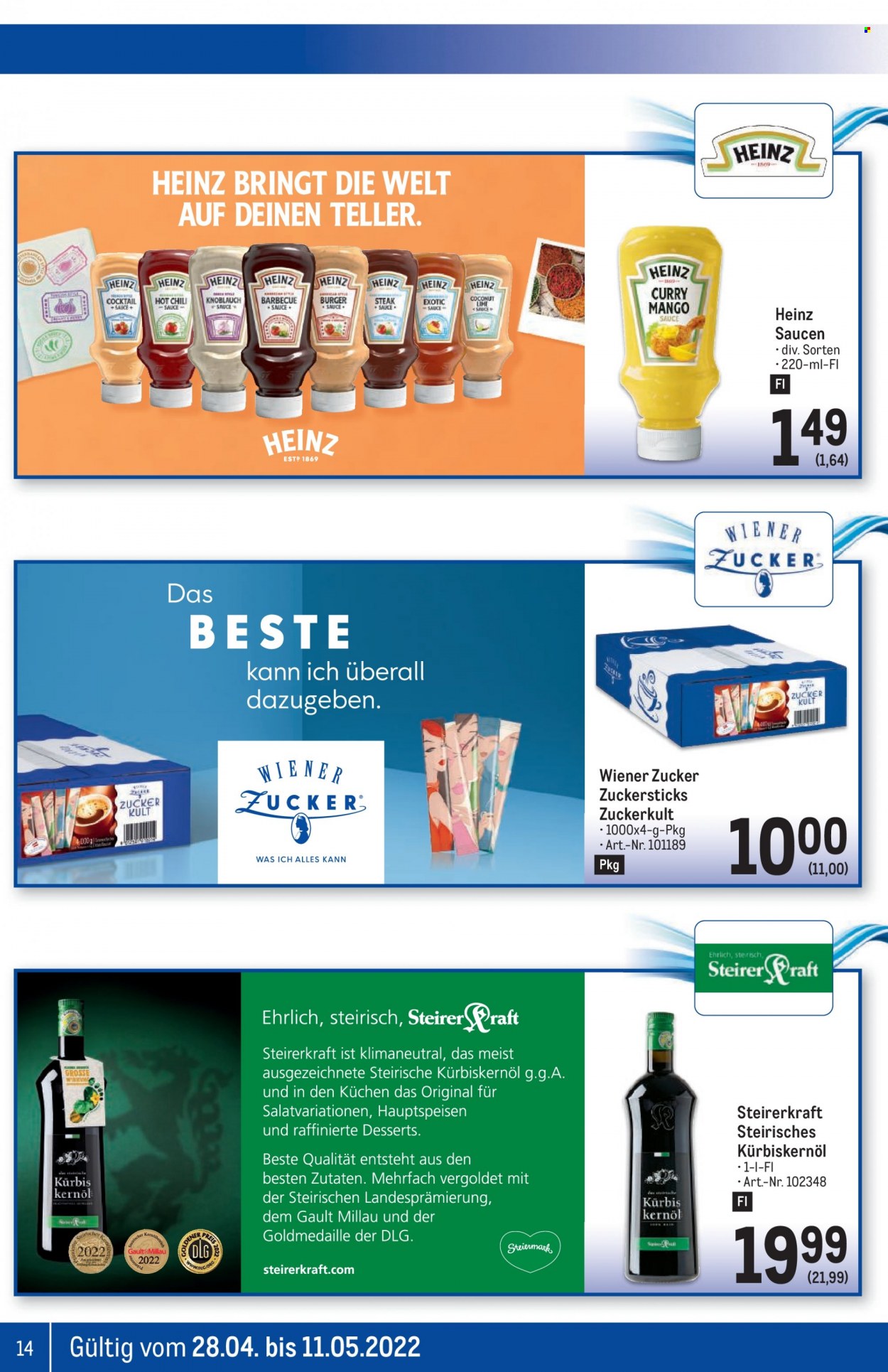 Angebote Metro - 28.4.2022 - 11.5.2022. Seite 14