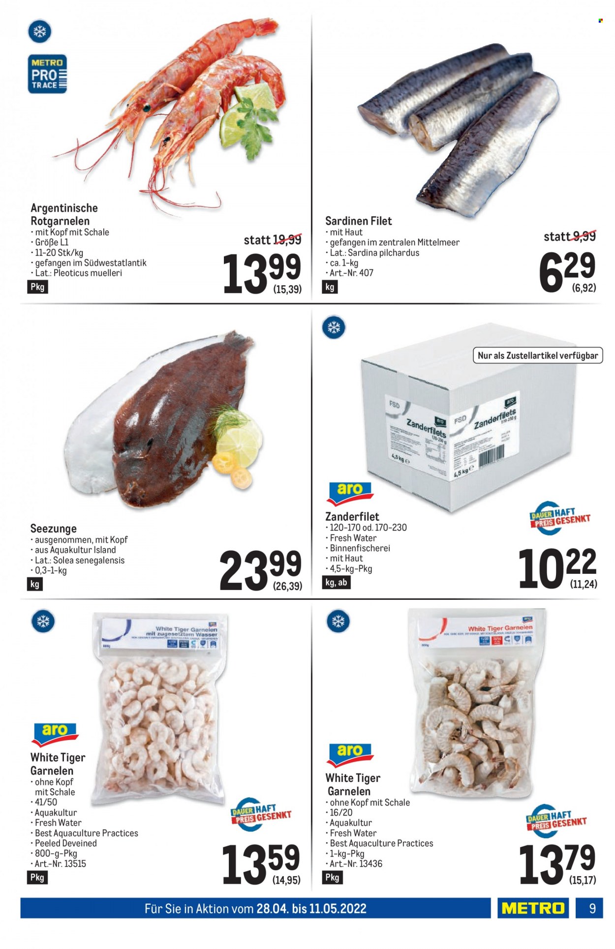 Angebote Metro - 28.4.2022 - 11.5.2022. Seite 9