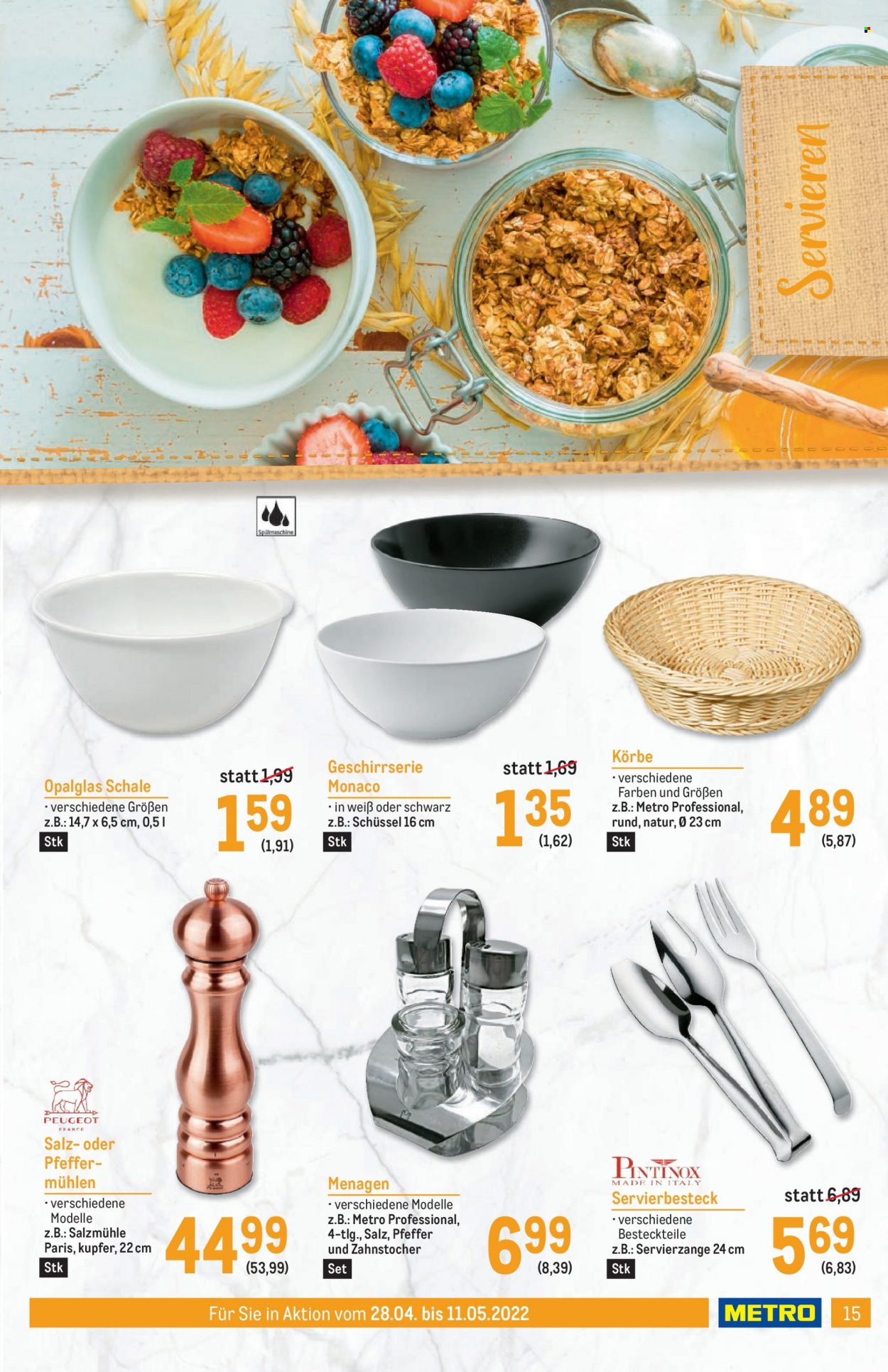 Angebote Metro - 28.4.2022 - 11.5.2022. Seite 15