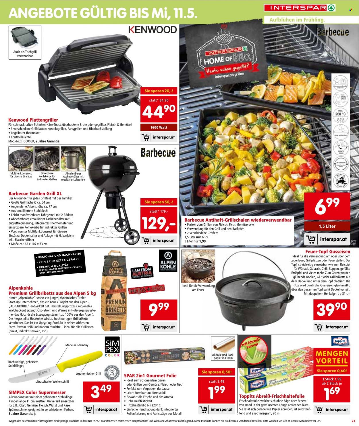 Angebote INTERSPAR - 21.4.2022 - 11.5.2022. Seite 7