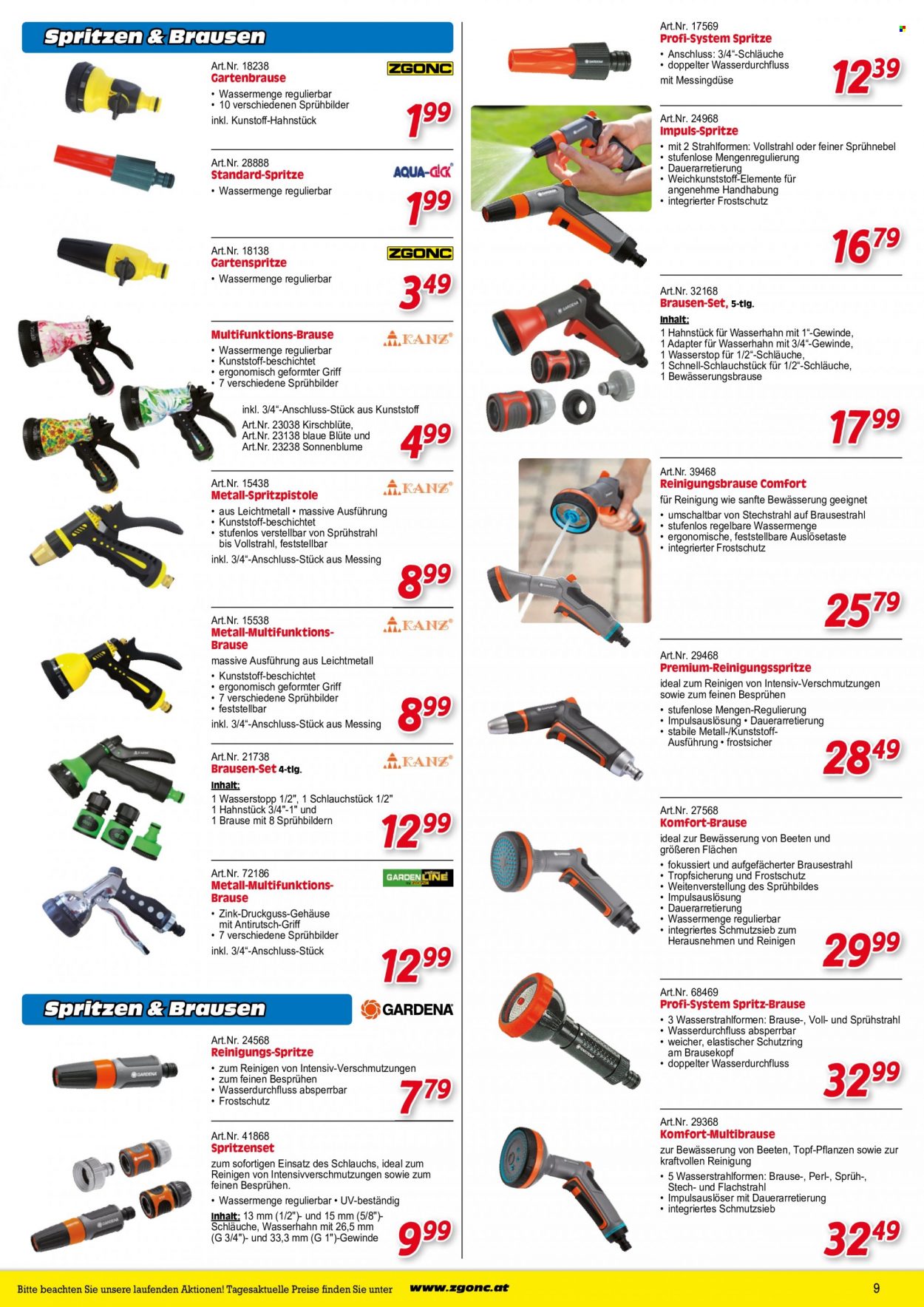 Angebote Zgonc - 22.4.2022 - 30.6.2022. Seite 9