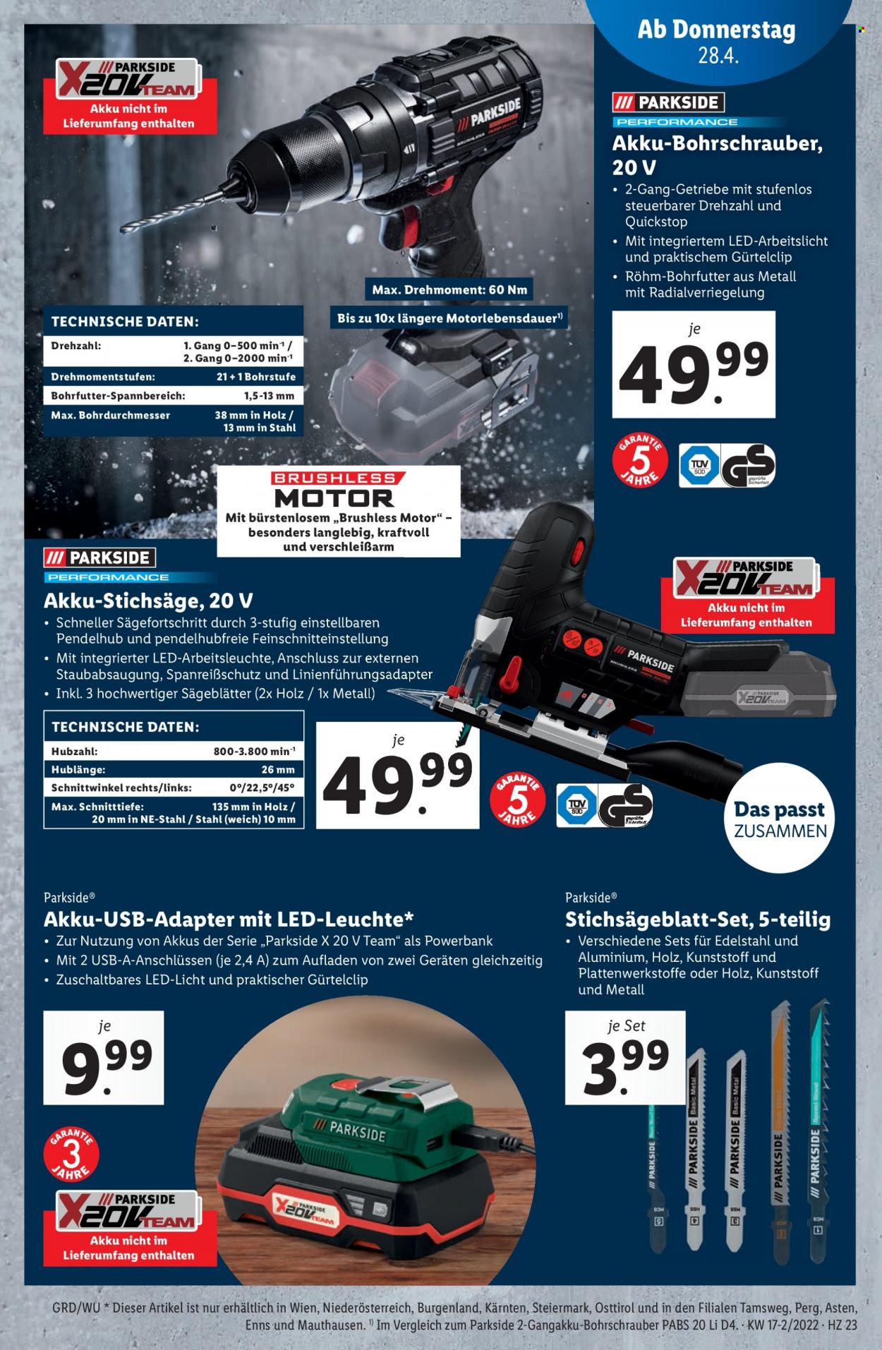 Angebote Lidl - 28.4.2022 - 4.5.2022. Seite 23