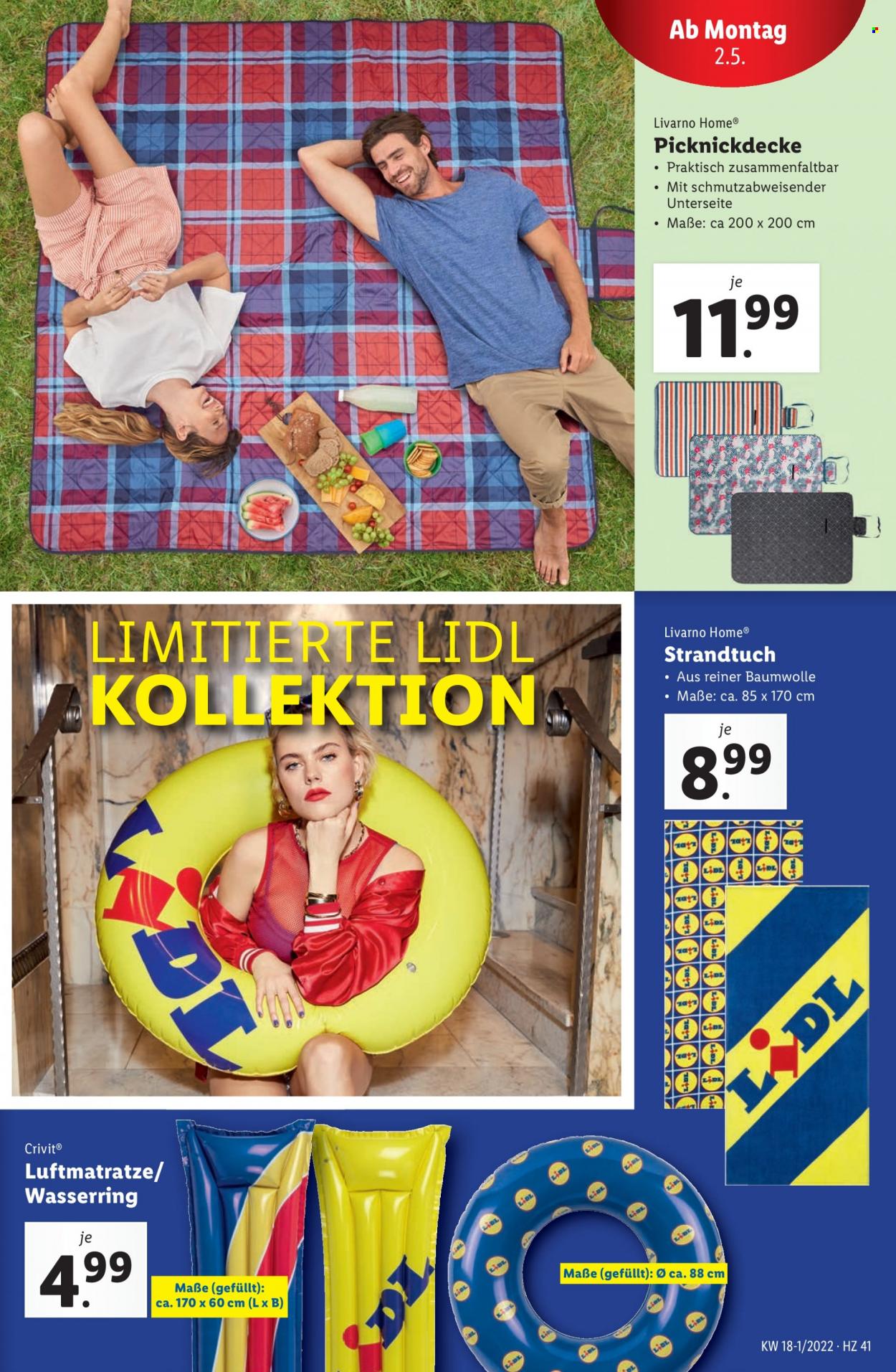 Angebote Lidl - 28.4.2022 - 4.5.2022. Seite 44