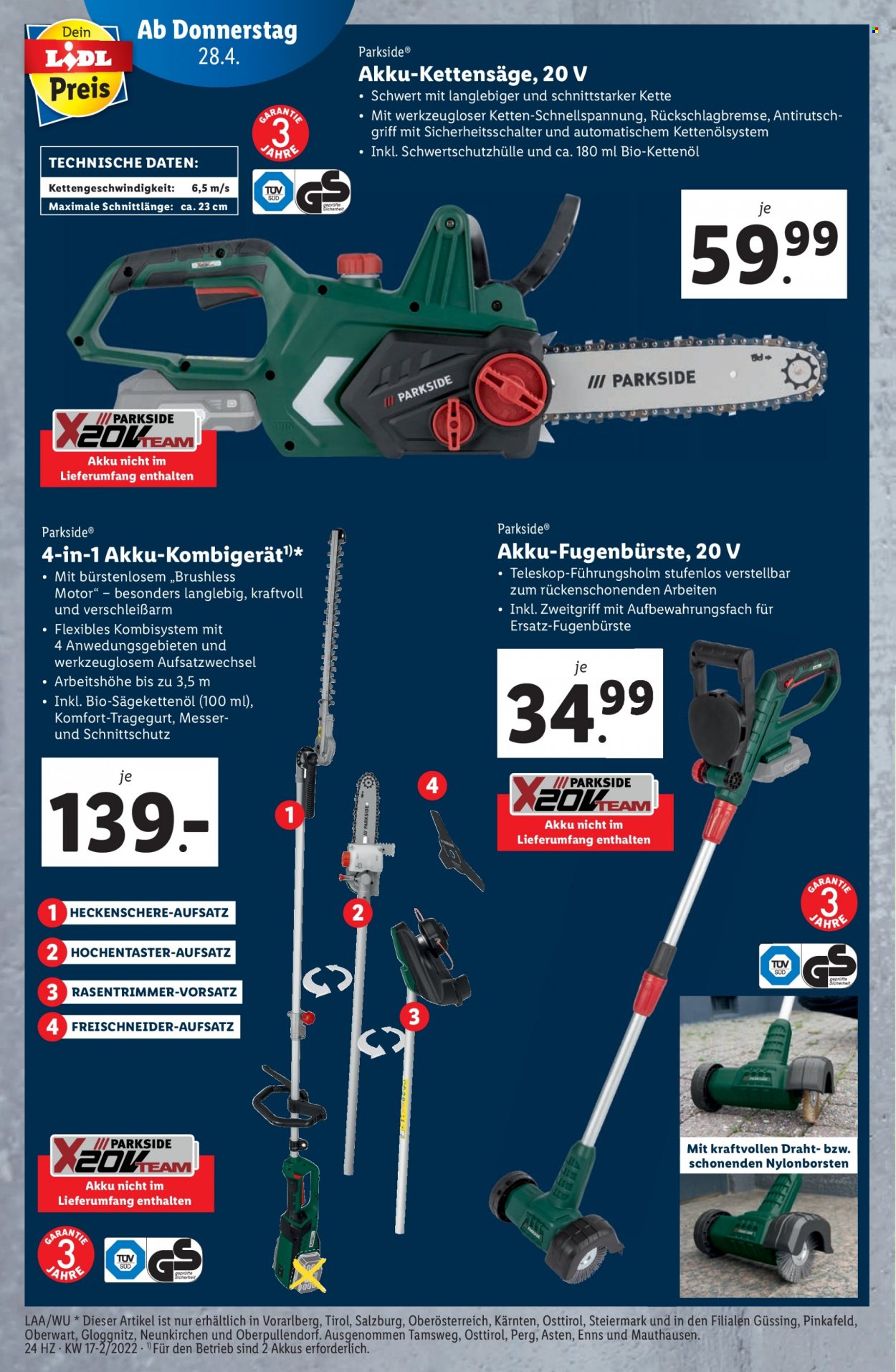 Angebote Lidl - 28.4.2022 - 4.5.2022. Seite 24