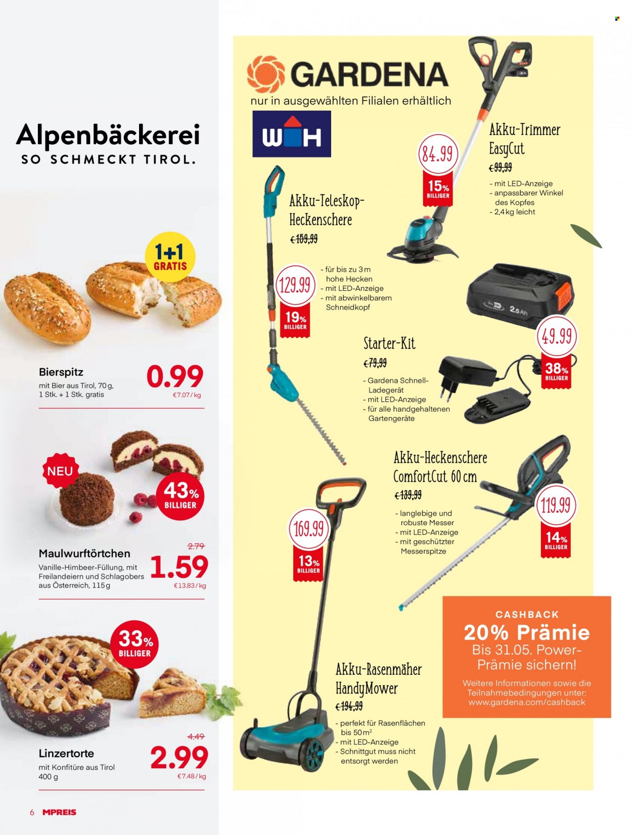 Angebote MPREIS - 25.4.2022 - 1.5.2022. Seite 6