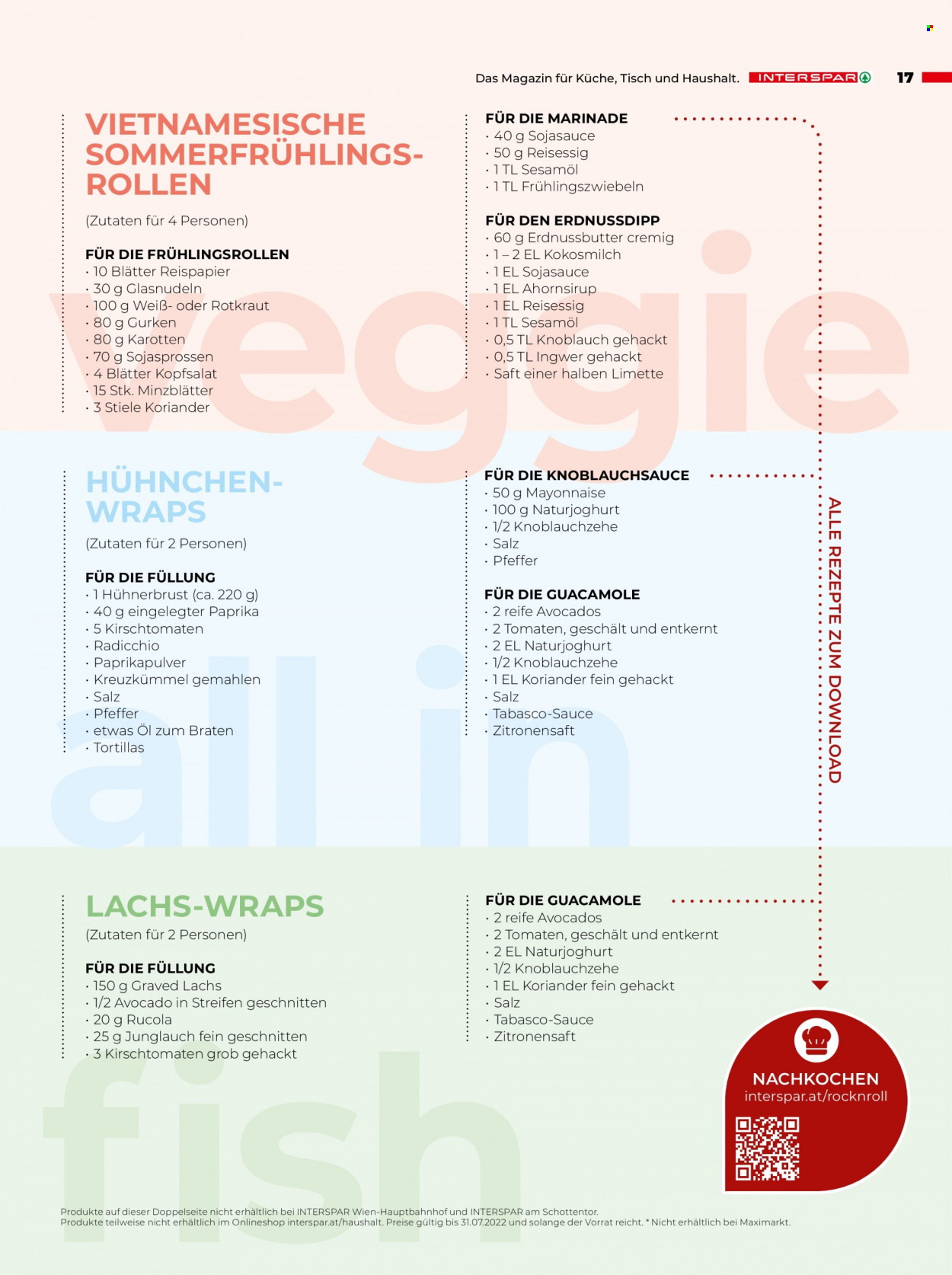 Angebote INTERSPAR - 25.4.2022 - 31.7.2022. Seite 17