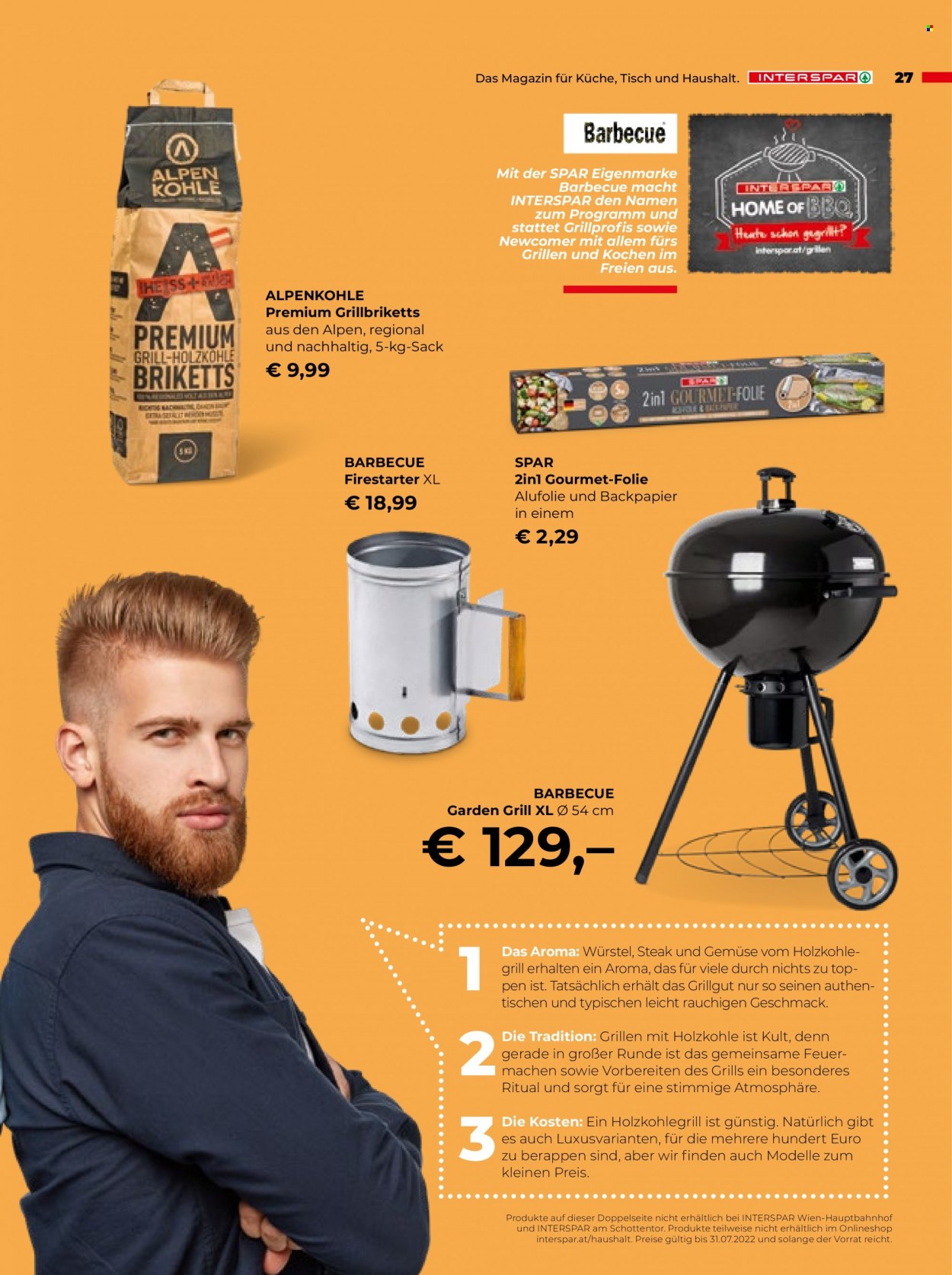 Angebote INTERSPAR - 25.4.2022 - 31.7.2022. Seite 27