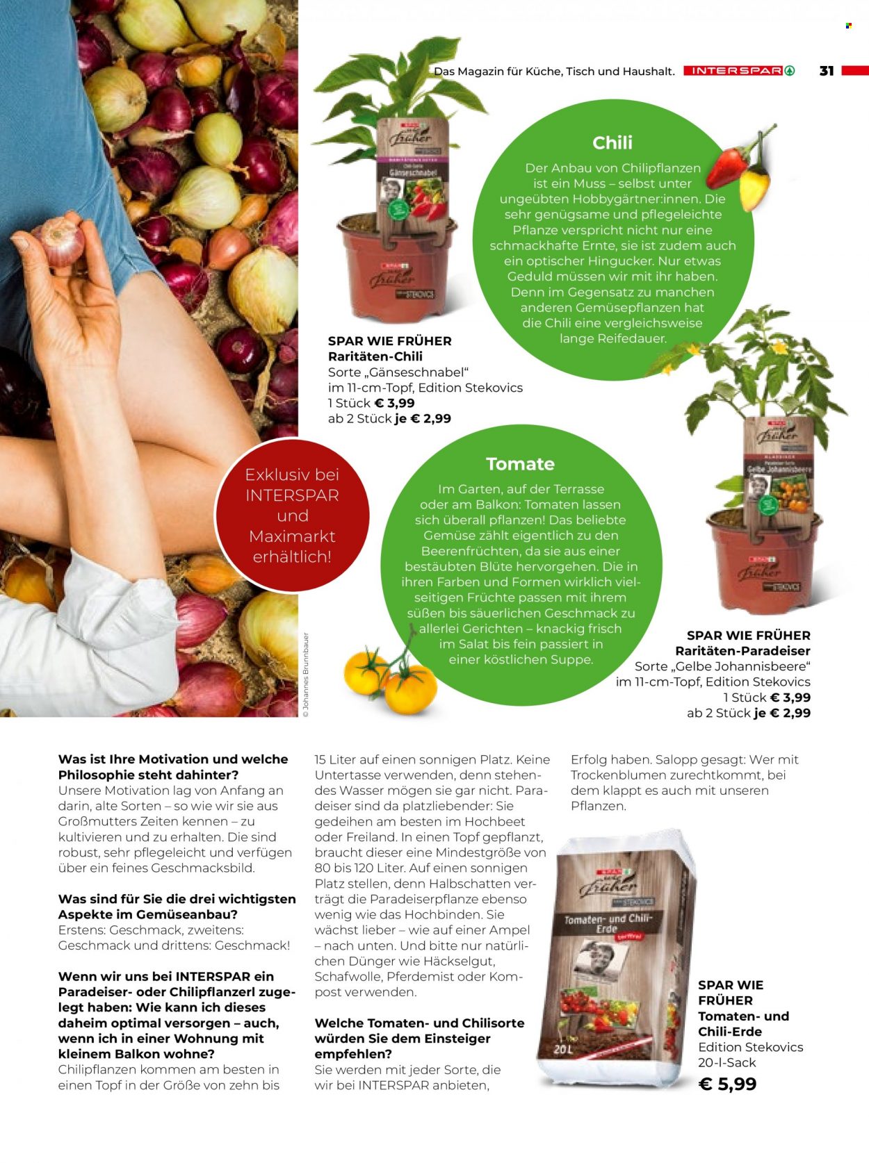 Angebote INTERSPAR - 25.4.2022 - 31.7.2022. Seite 31
