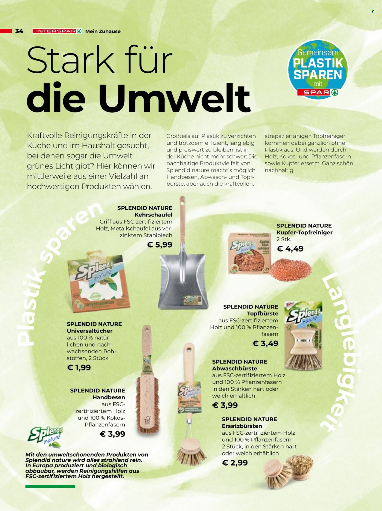 Angebote INTERSPAR - 25.4.2022 - 31.7.2022. Seite 34