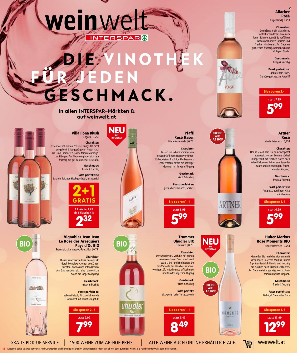 Angebote INTERSPAR - 28.4.2022 - 4.5.2022. Seite 8