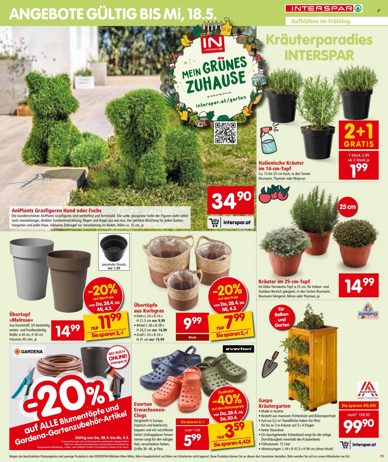Angebote INTERSPAR - 28.4.2022 - 4.5.2022. Seite 11