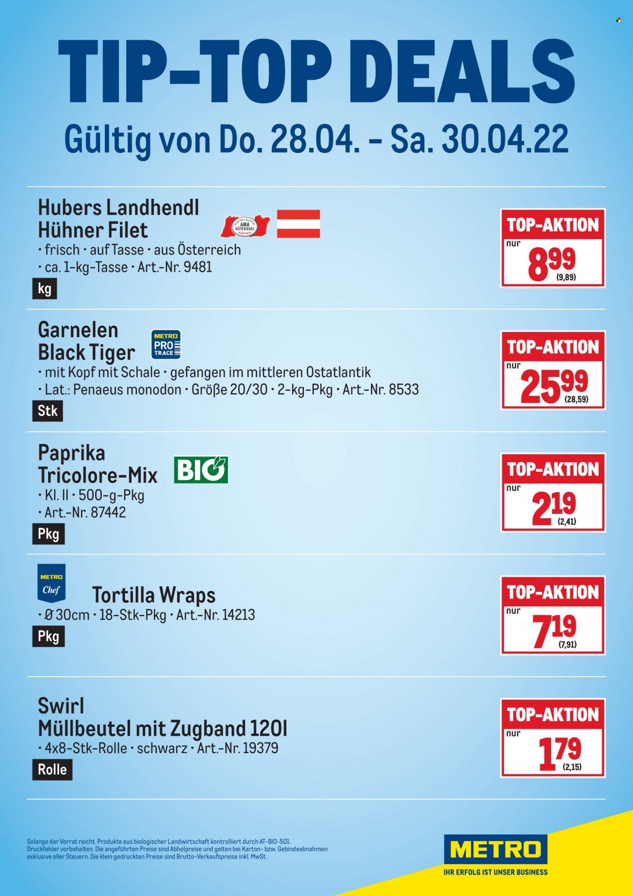 Angebote Metro - 28.4.2022 - 30.4.2022. Seite 6