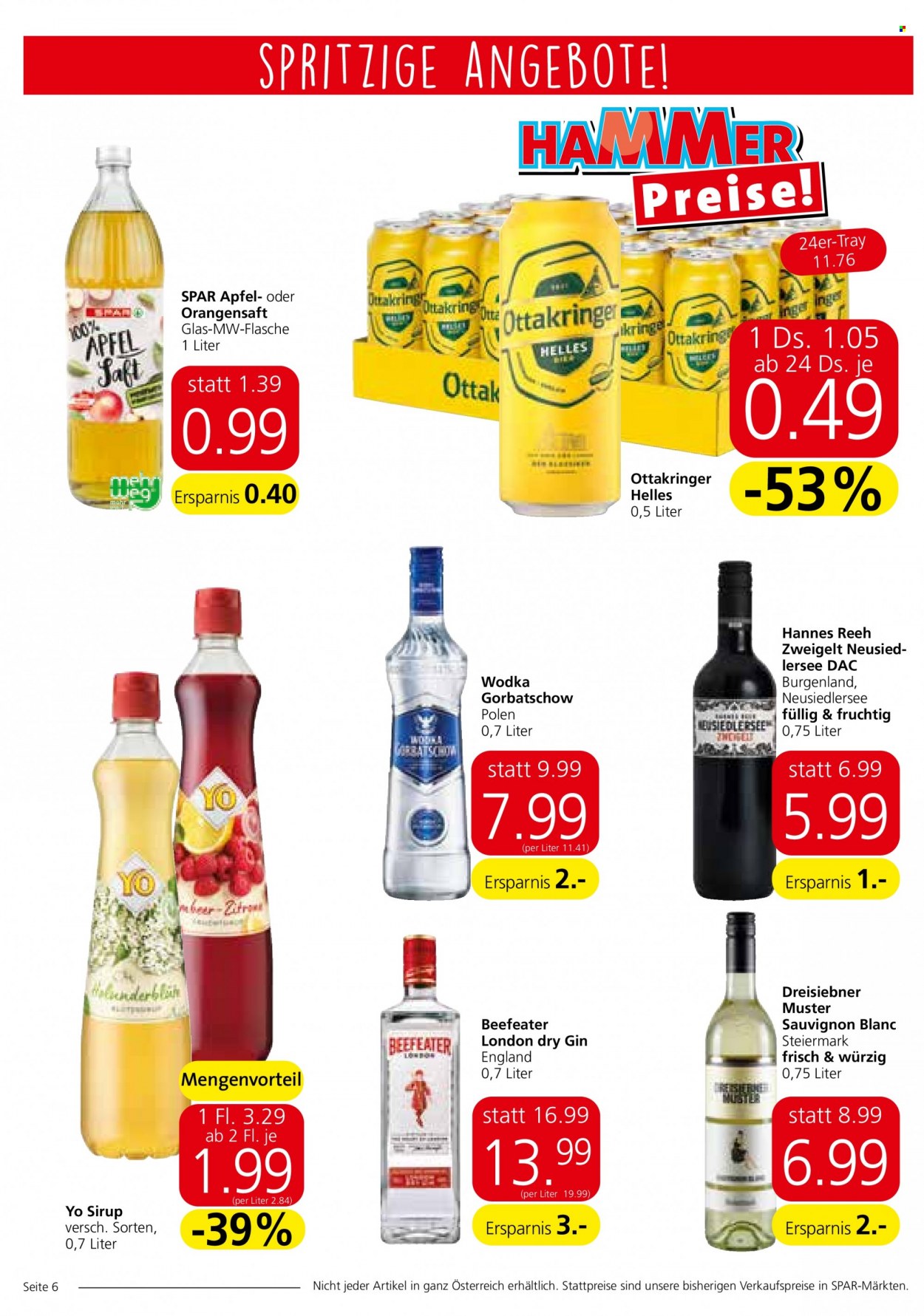 Angebote INTERSPAR - 28.4.2022 - 4.5.2022. Seite 6