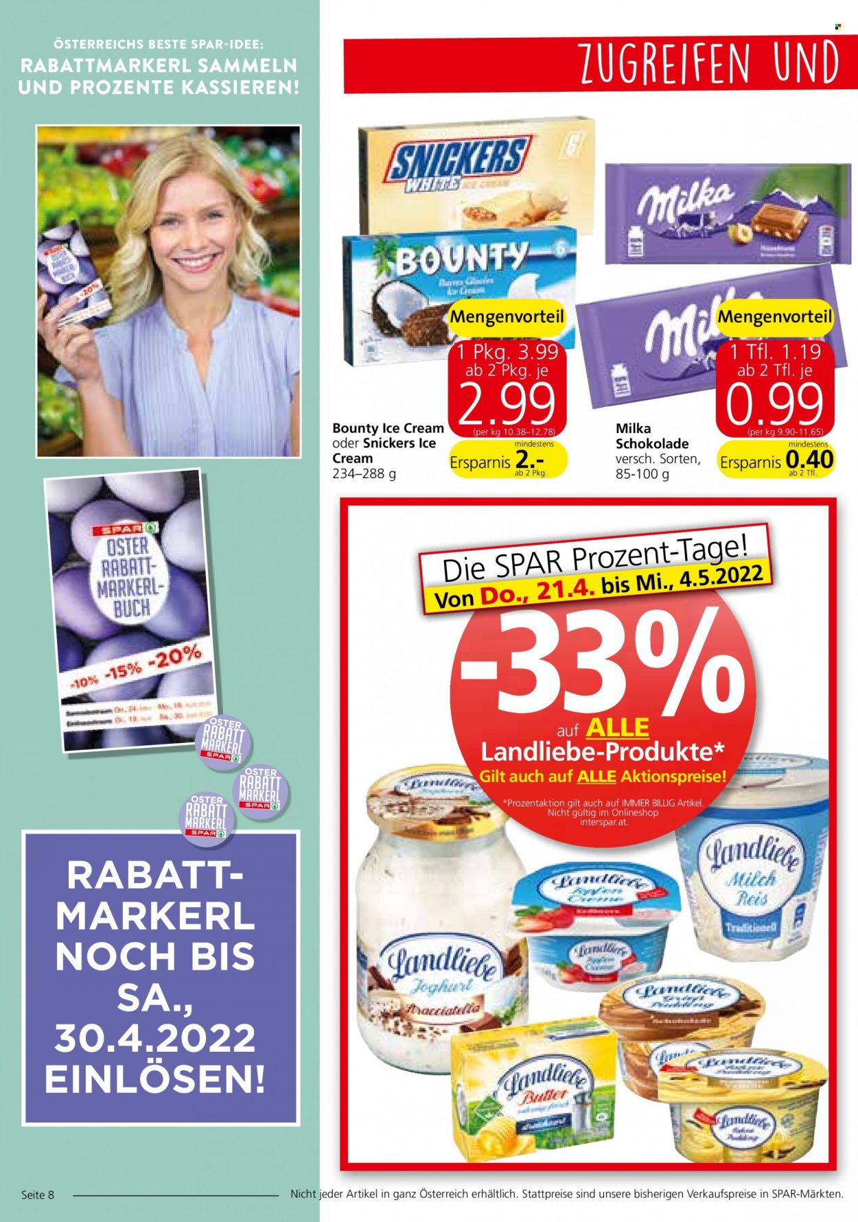 Angebote INTERSPAR - 28.4.2022 - 4.5.2022. Seite 8
