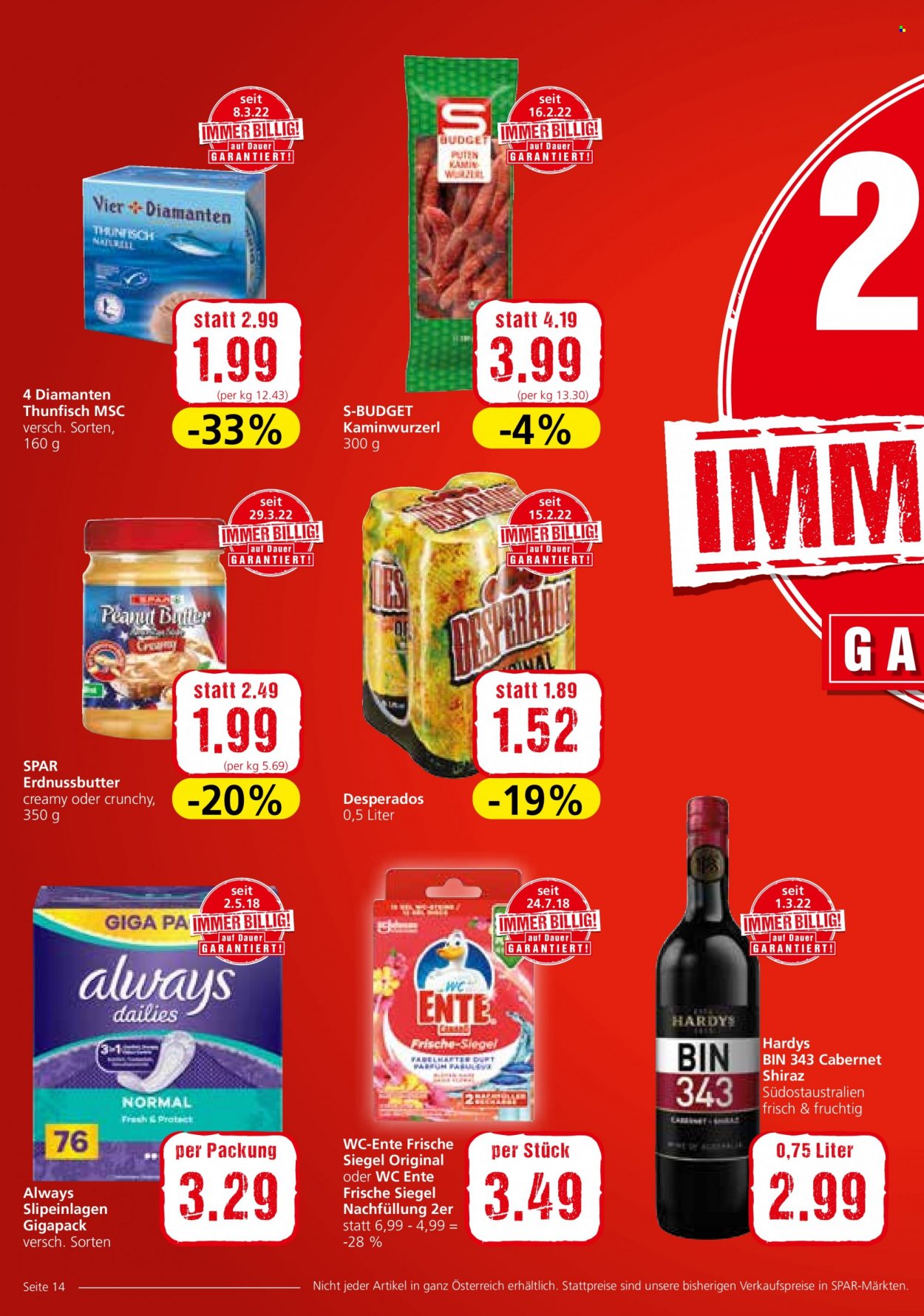 Angebote INTERSPAR - 28.4.2022 - 4.5.2022. Seite 14