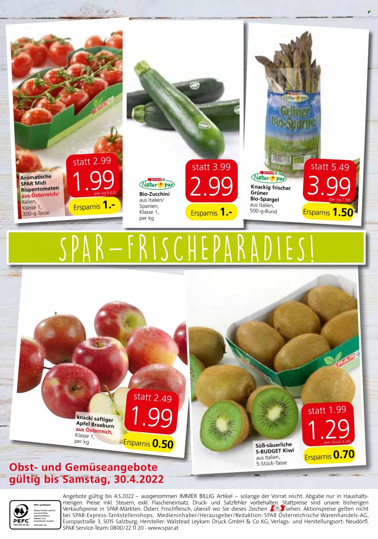 Angebote INTERSPAR - 28.4.2022 - 4.5.2022. Seite 16