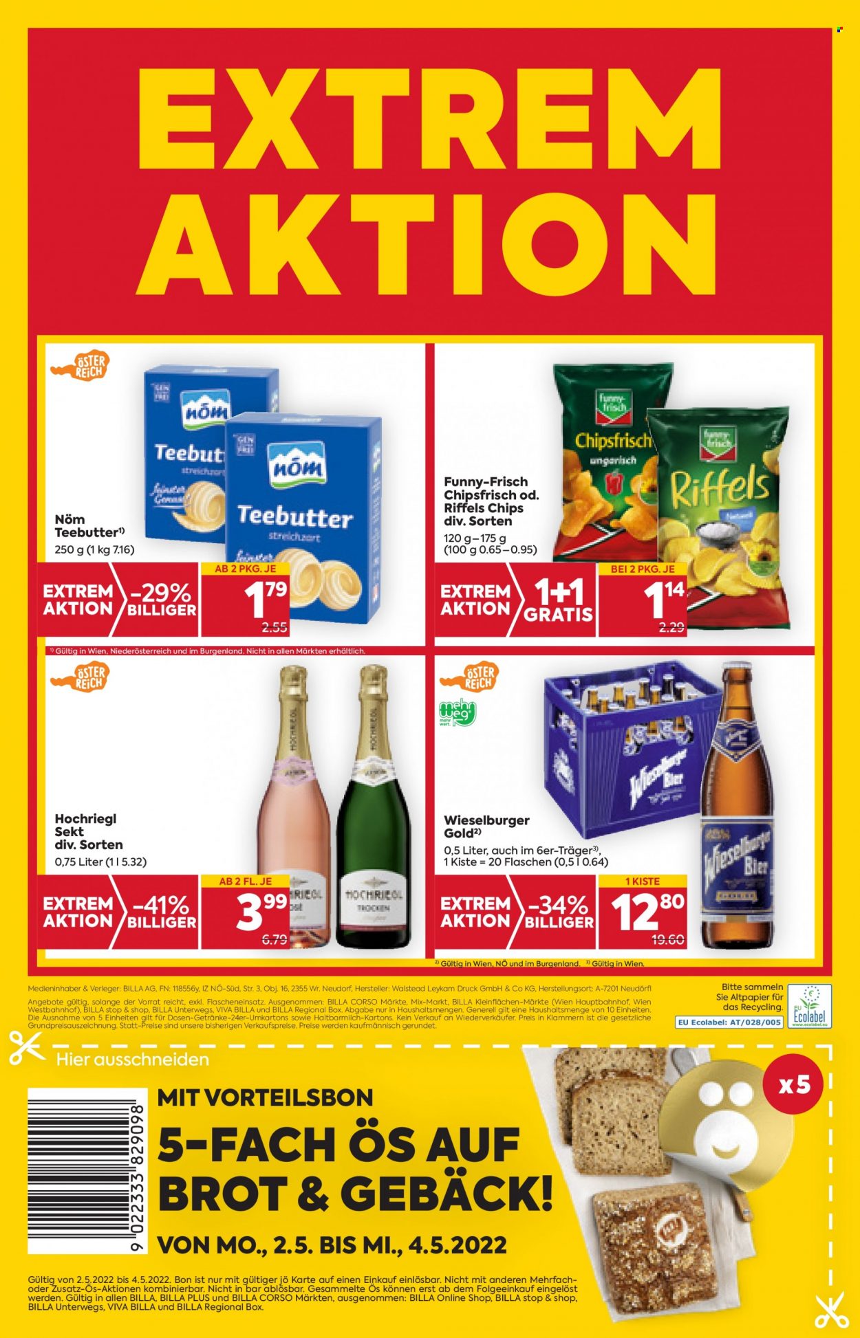 Angebote Billa - 28.4.2022 - 4.5.2022. Seite 20