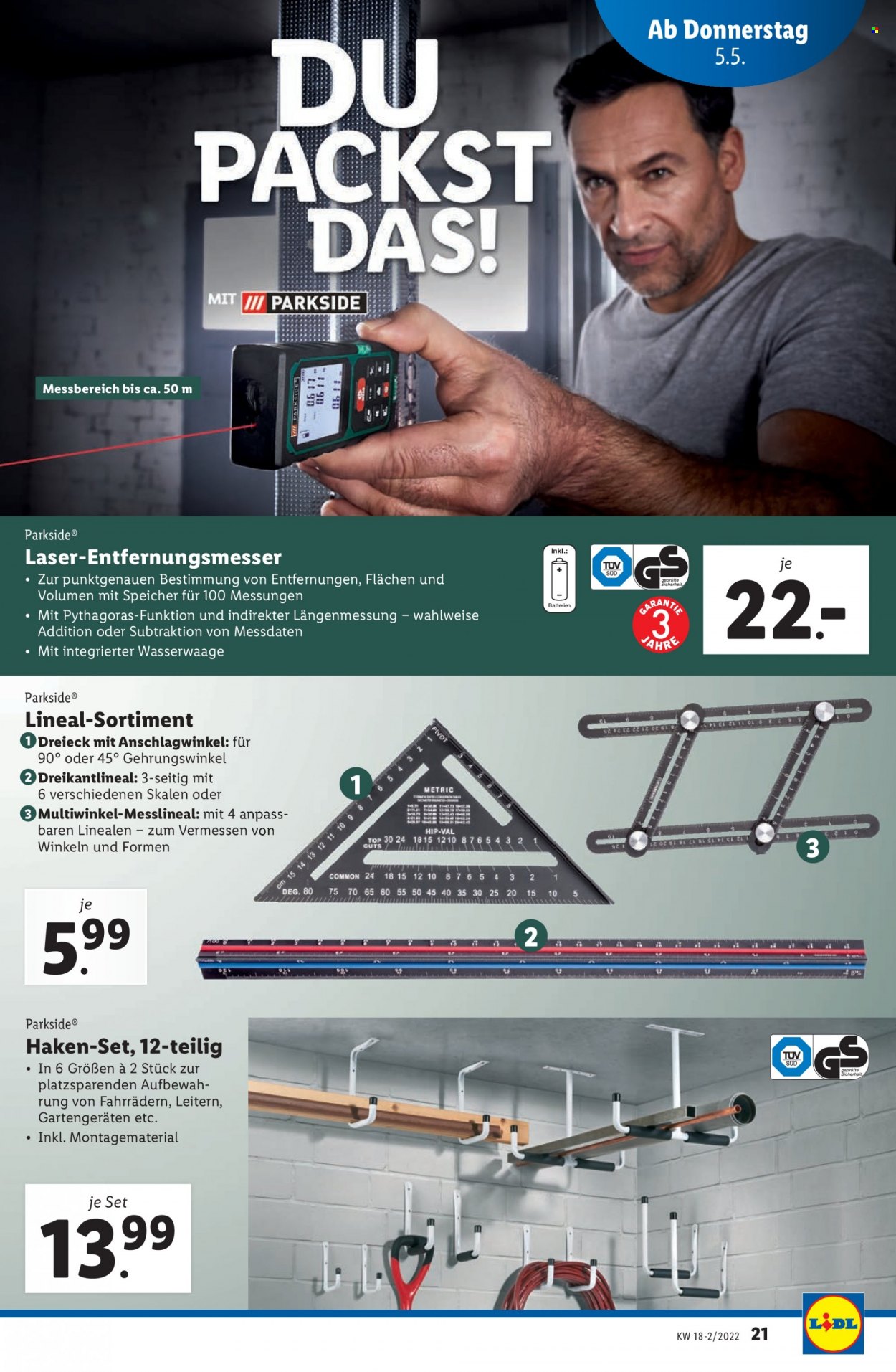 Angebote Lidl - 5.5.2022 - 11.5.2022. Seite 21