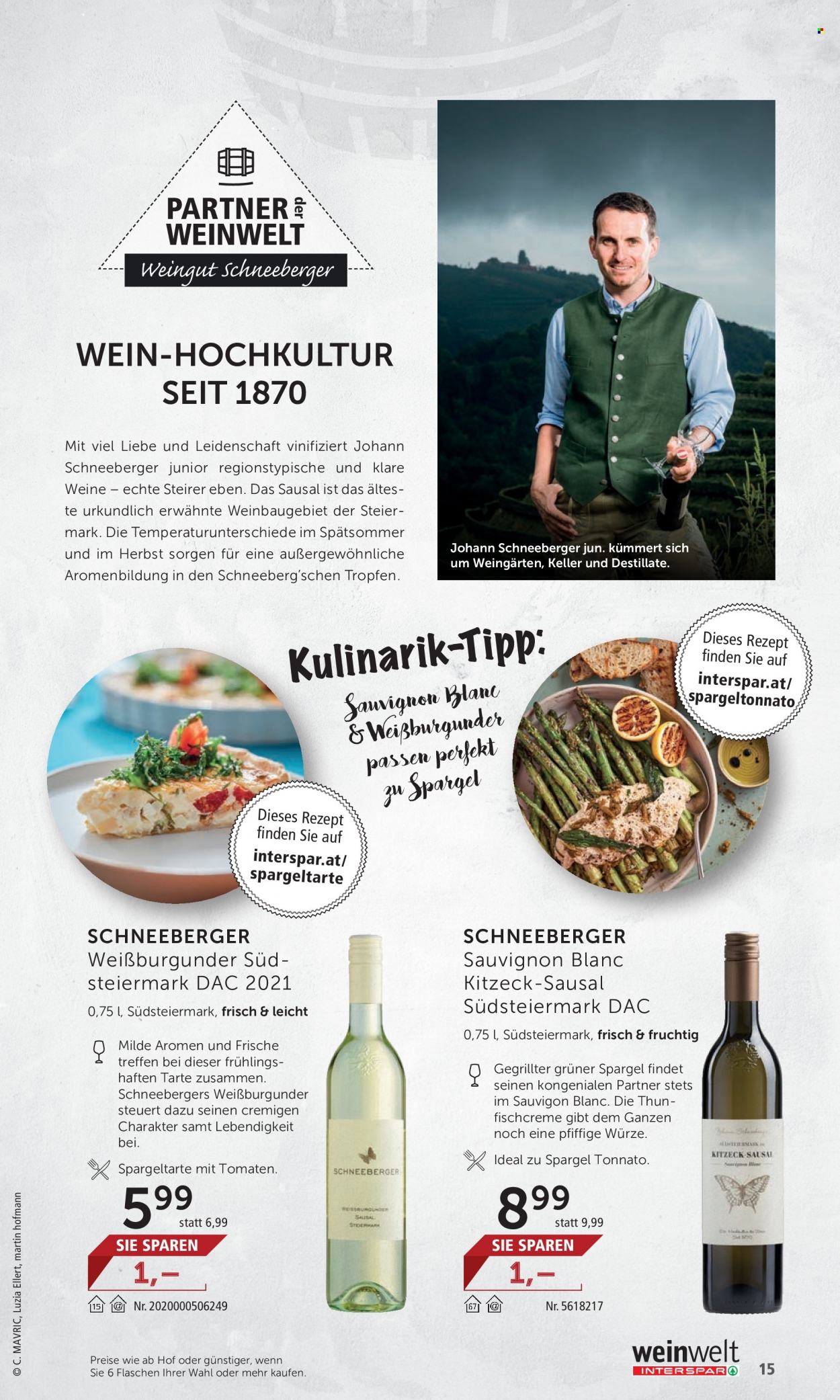 Angebote INTERSPAR - 28.4.2022 - 18.5.2022. Seite 15