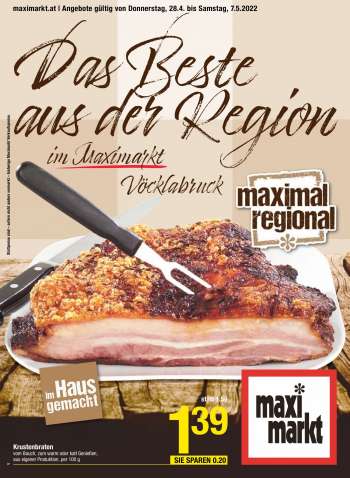 Angebote Maximarkt - 28.4.2022 - 7.5.2022.