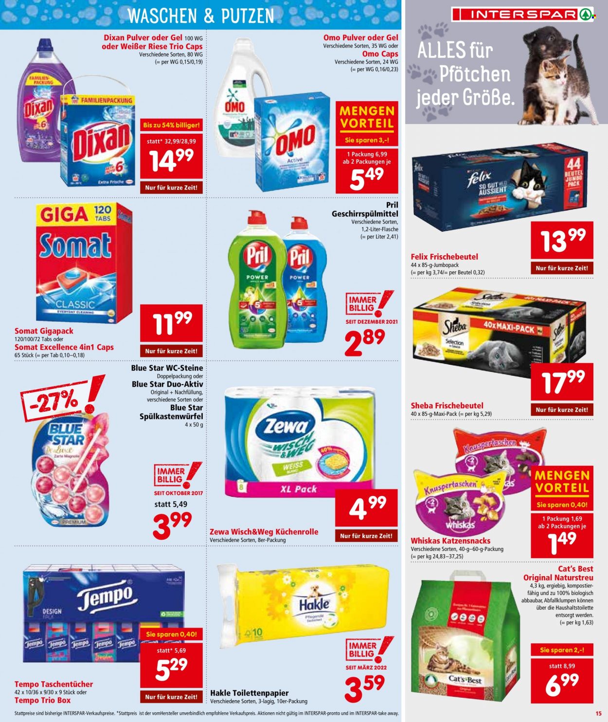 Angebote INTERSPAR - 5.5.2022 - 18.5.2022. Seite 15