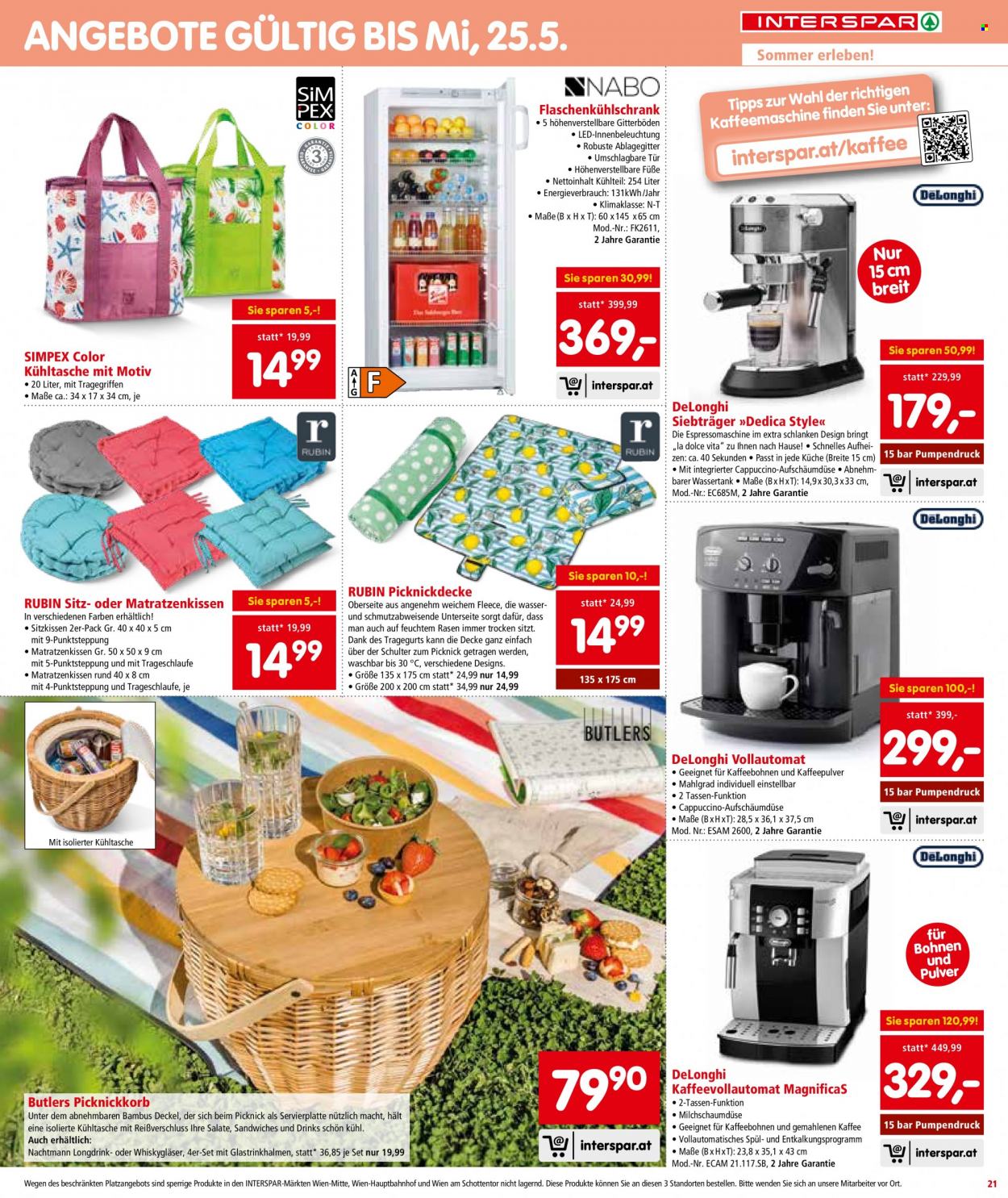 Angebote INTERSPAR - 5.5.2022 - 18.5.2022. Seite 21