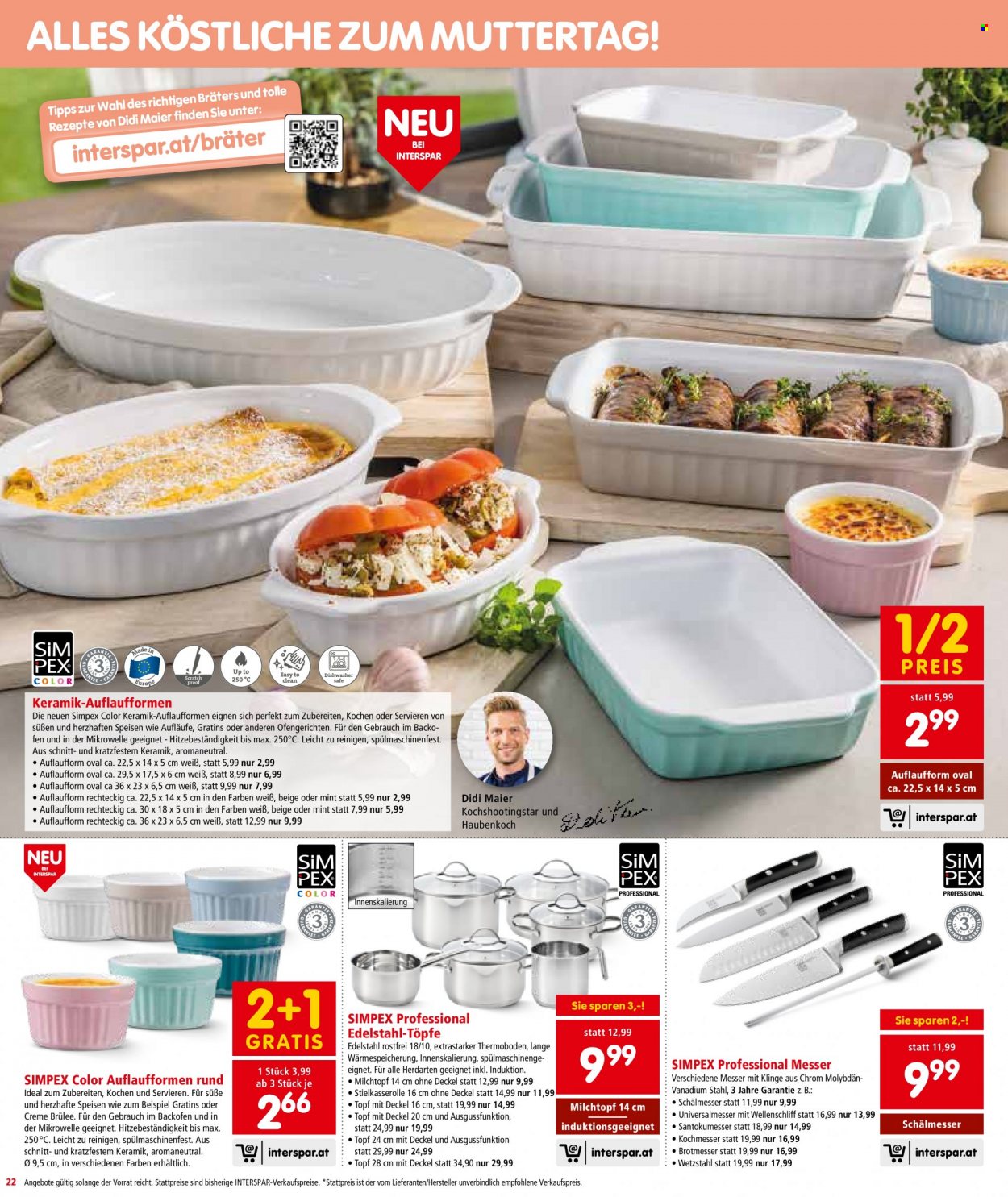 Angebote INTERSPAR - 5.5.2022 - 18.5.2022. Seite 22