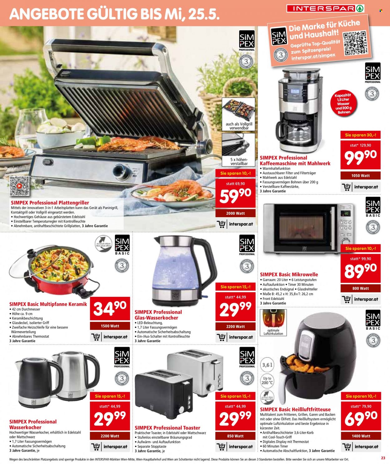 Angebote INTERSPAR - 5.5.2022 - 18.5.2022. Seite 23