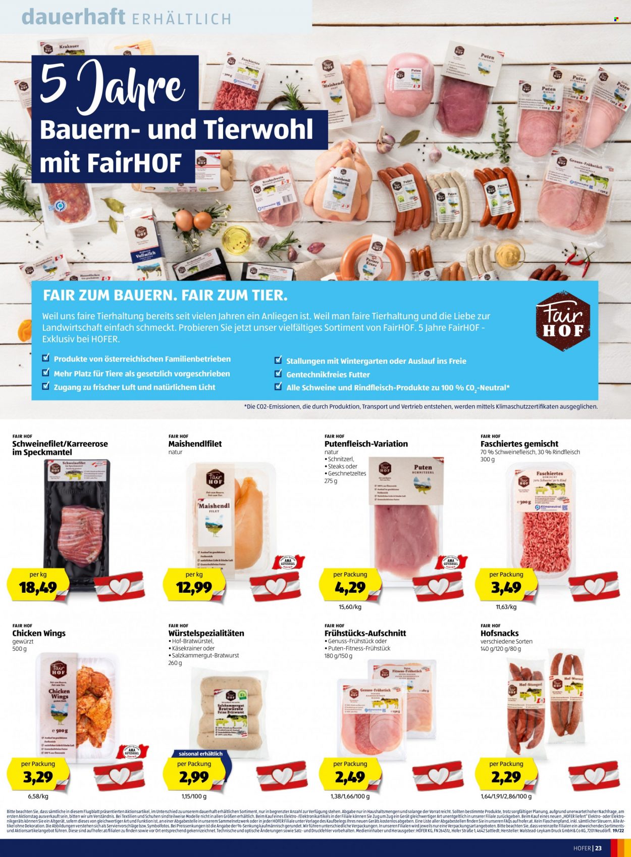 Angebote Hofer - 6.5.2022 - 12.5.2022. Seite 23