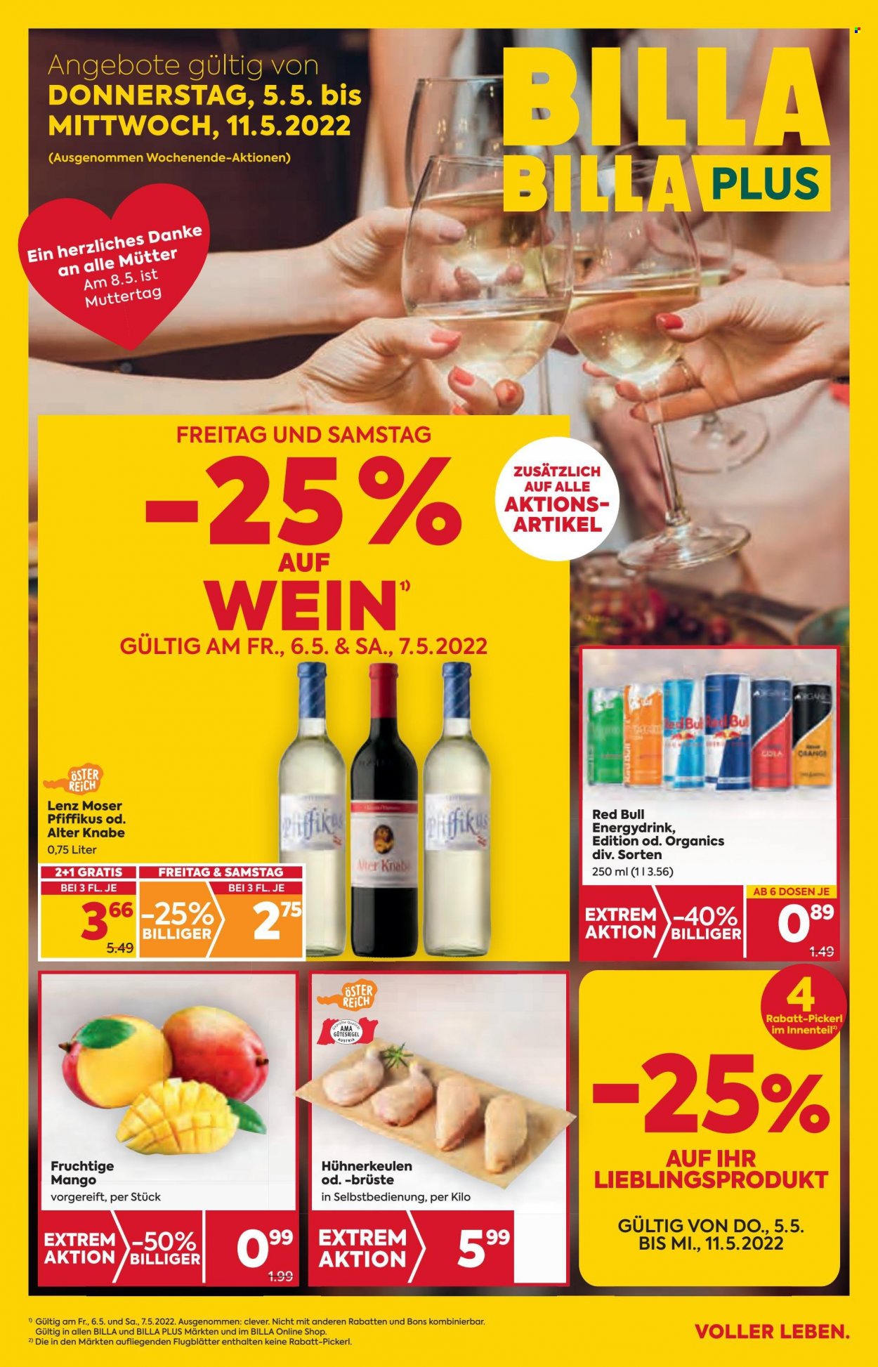 Angebote Billa - 5.5.2022 - 11.5.2022. Seite 1