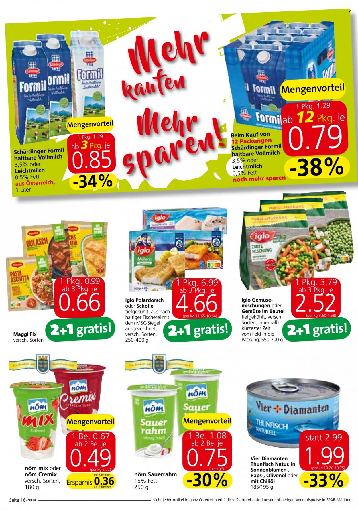 Angebote SPAR - 5.5.2022 - 18.5.2022. Seite 16