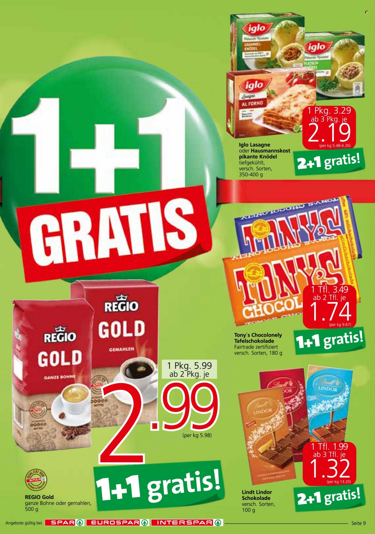 Angebote EUROSPAR - 5.5.2022 - 18.5.2022. Seite 9