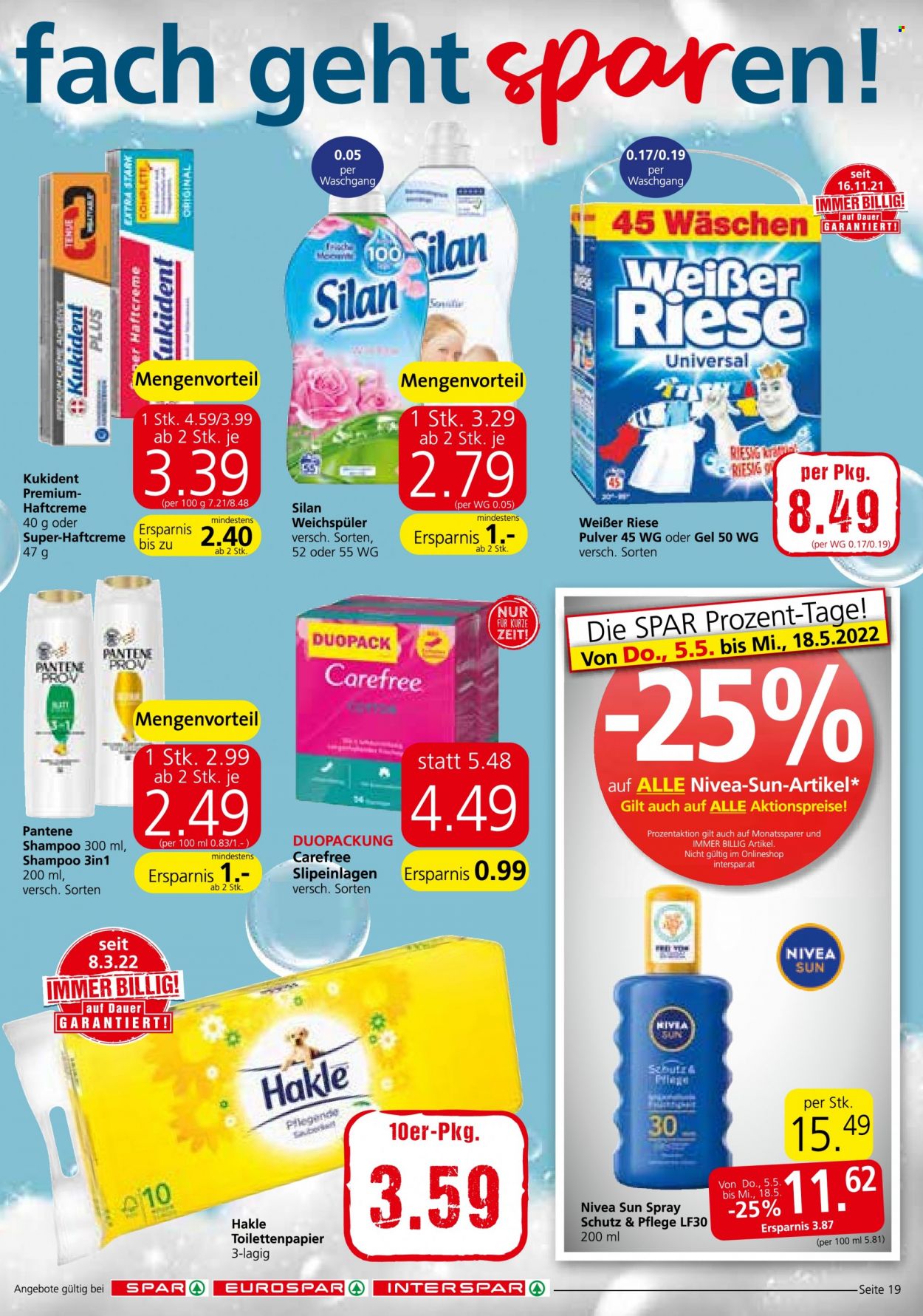 Angebote SPAR - 5.5.2022 - 18.5.2022. Seite 19
