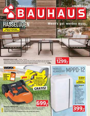 Angebote Bauhaus - 1.5.2022 - 31.5.2022.