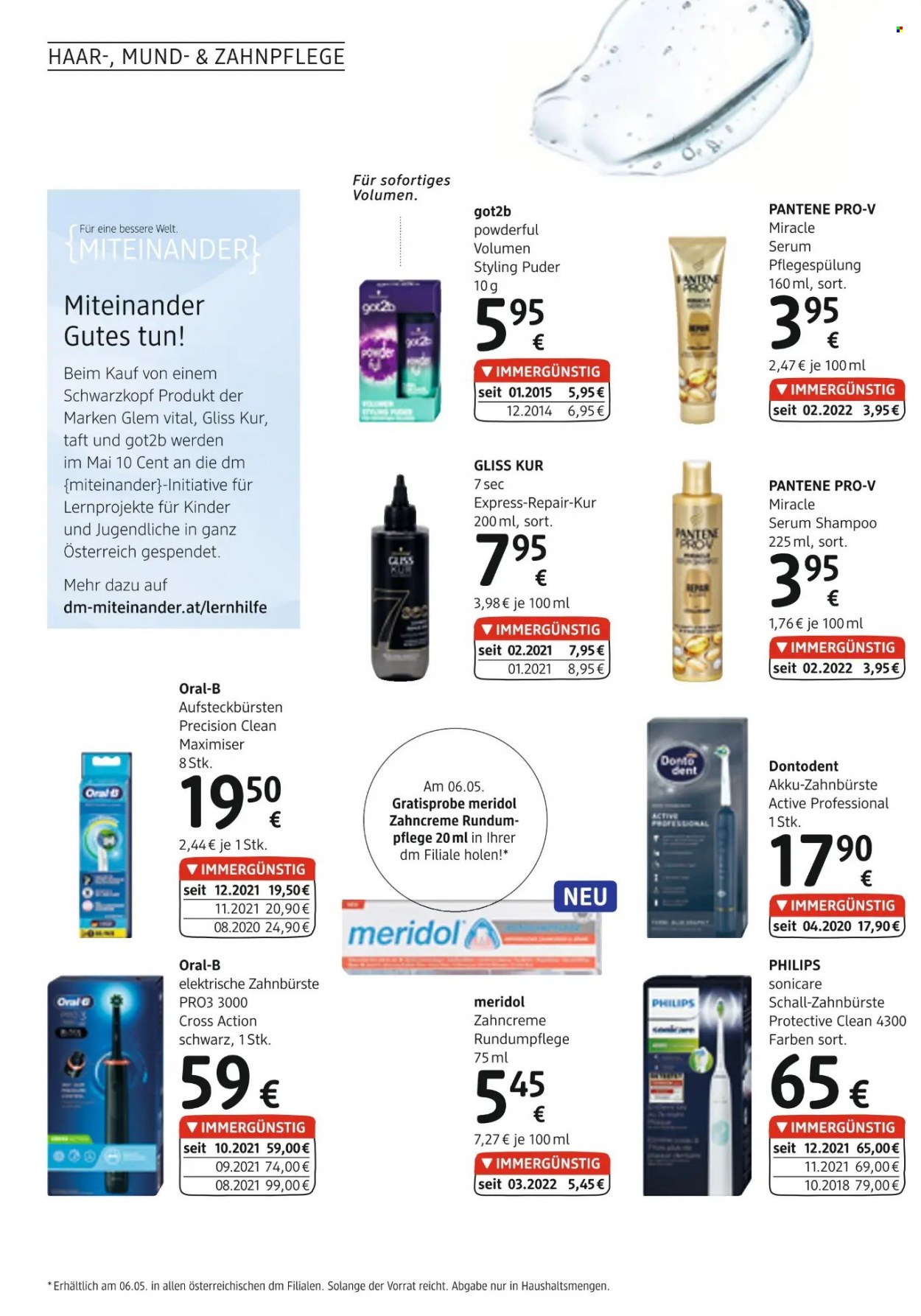 Angebote dm drogerie - 5.5.2022 - 8.6.2022. Seite 14