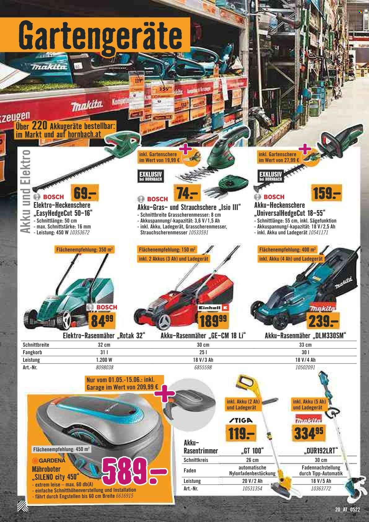 Angebote Hornbach - 1.5.2022 - 31.5.2022. Seite 21