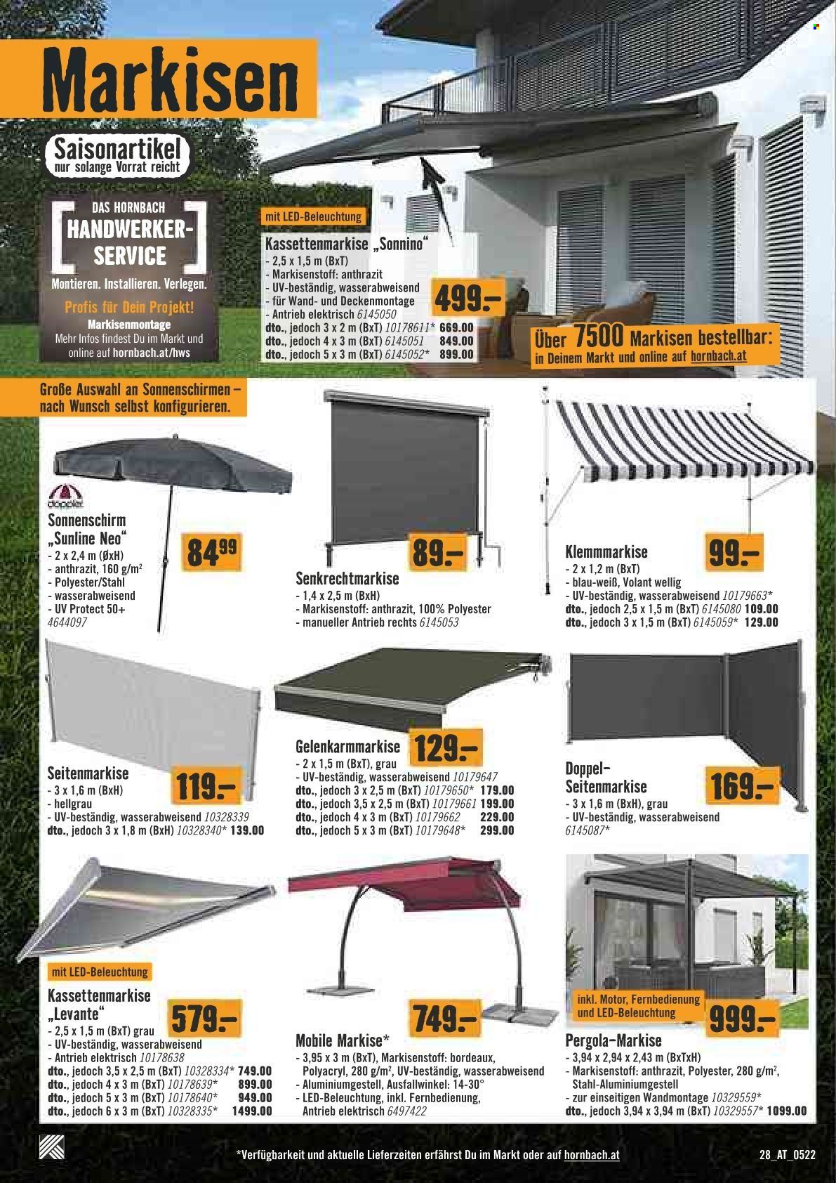 Angebote Hornbach - 1.5.2022 - 31.5.2022. Seite 29