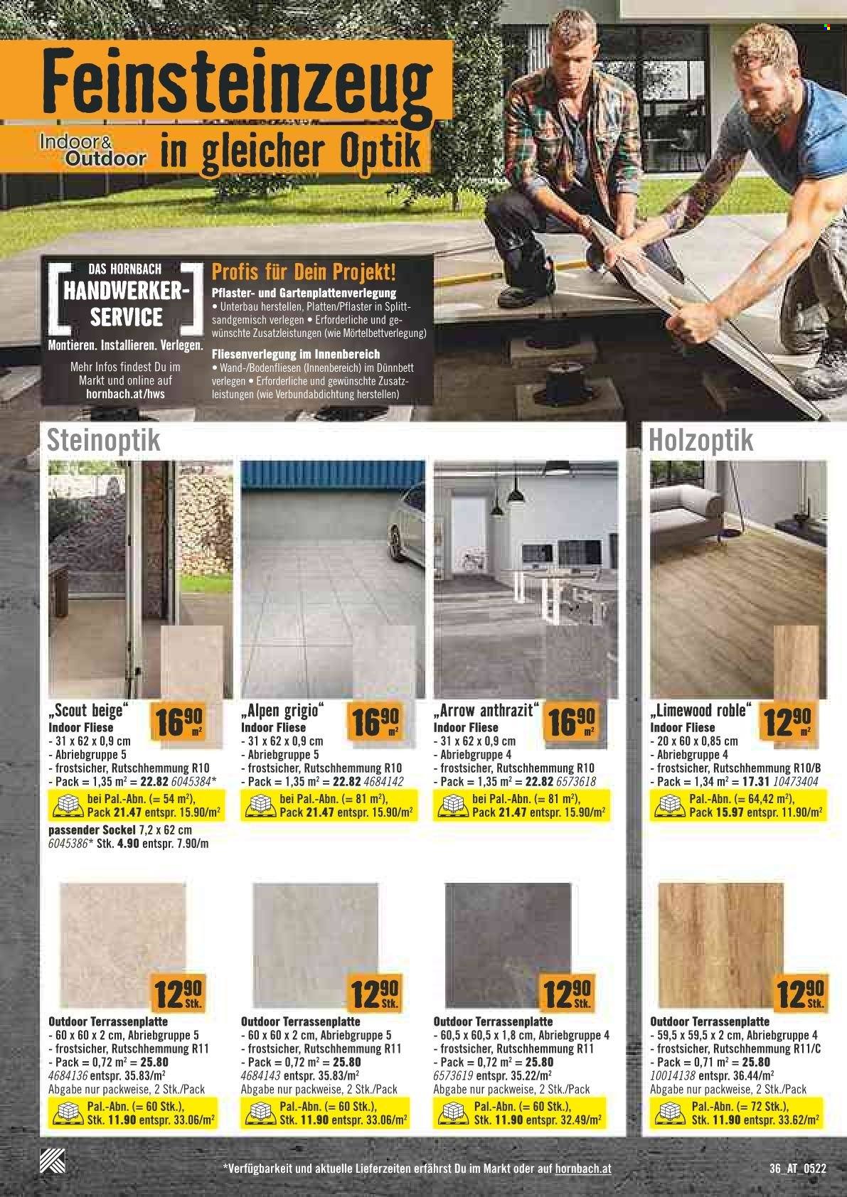 Angebote Hornbach - 1.5.2022 - 31.5.2022. Seite 37