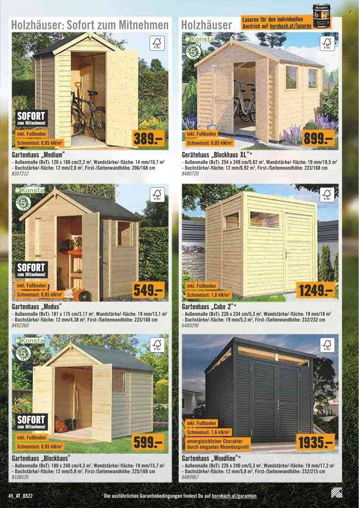 Angebote Hornbach - 1.5.2022 - 31.5.2022. Seite 44